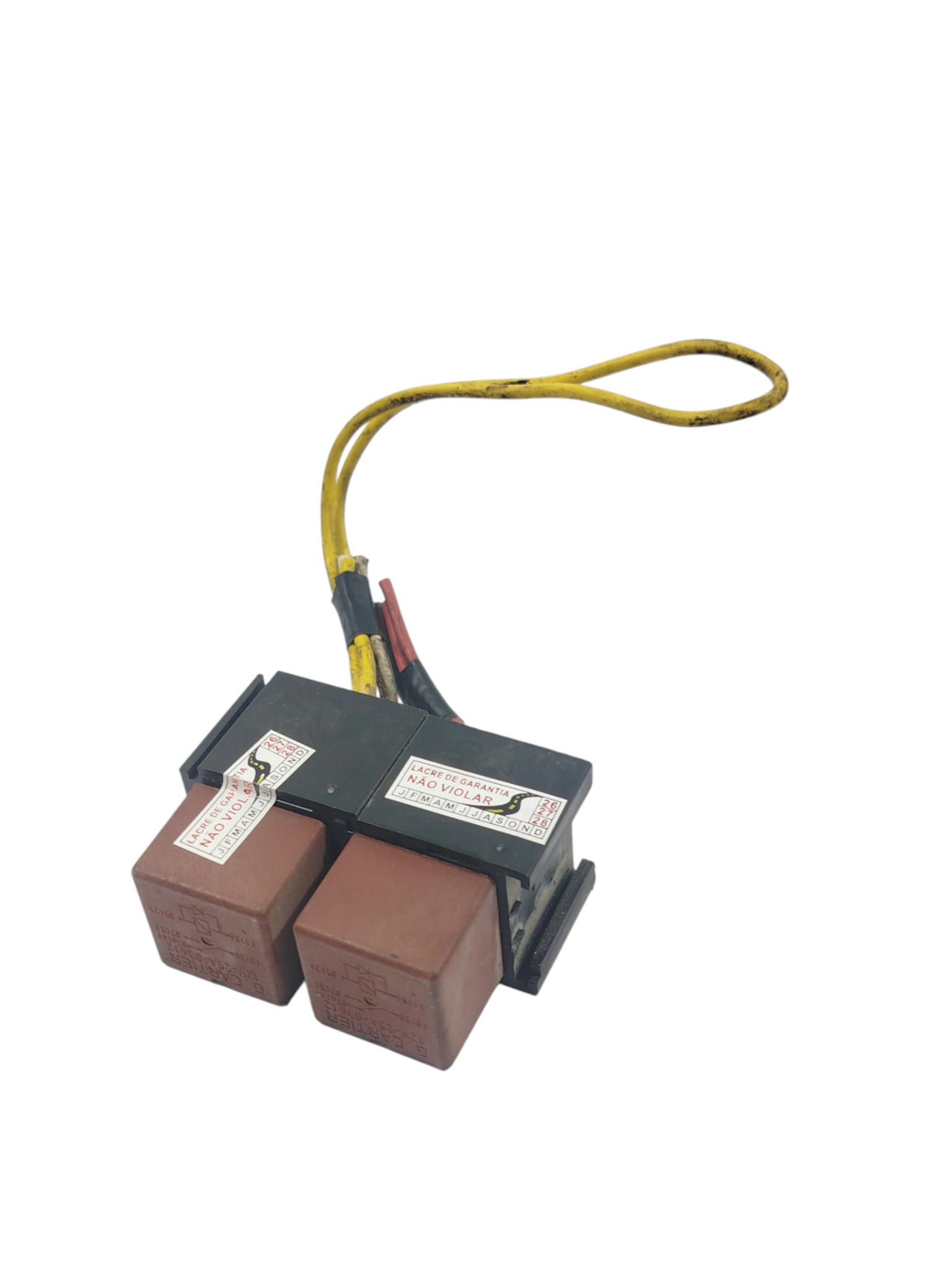 plug conector relé interno Painel Renault Clio 1.0 16v 2008