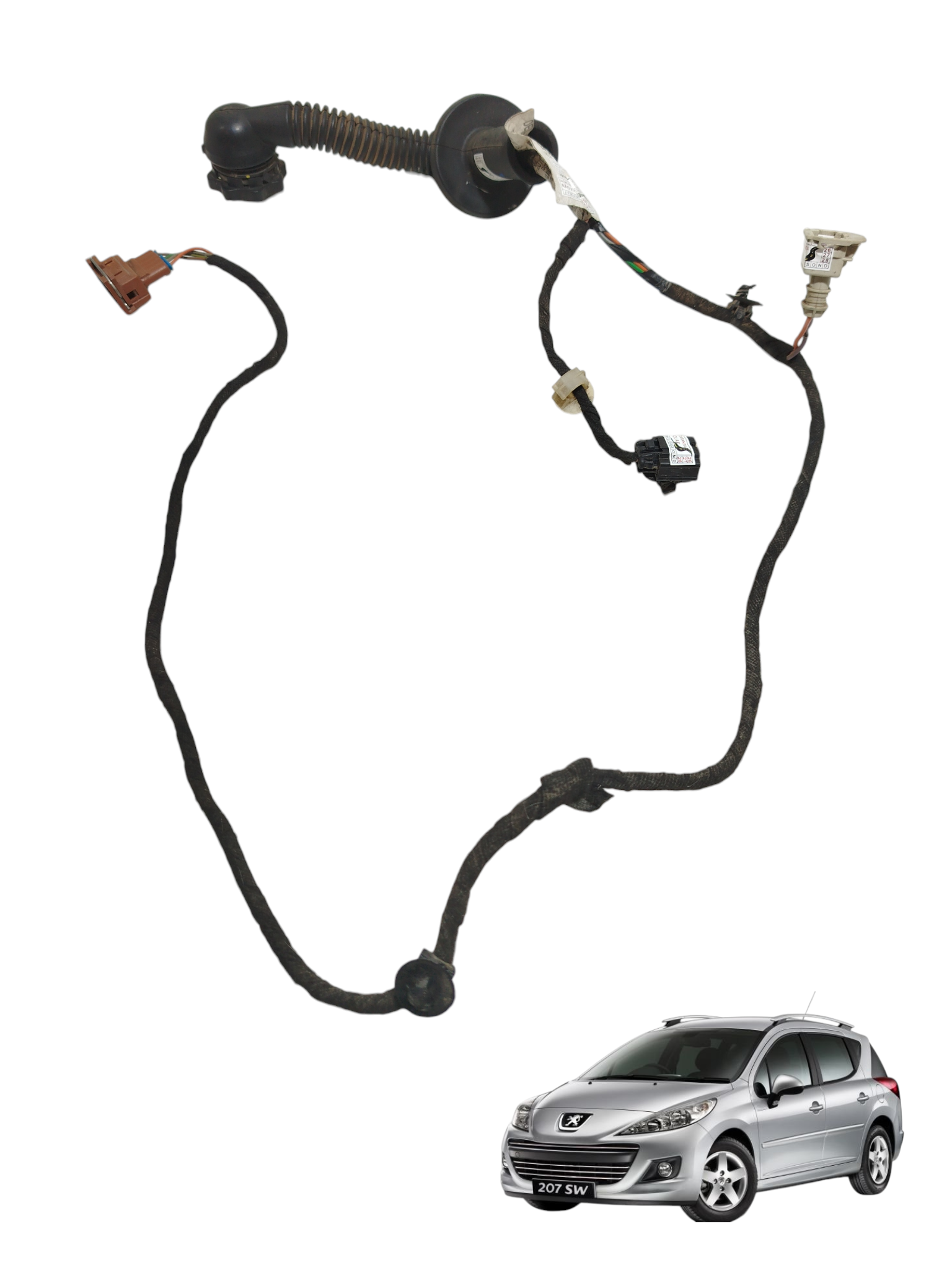 Chicote Porta Traseira Direita Peugeot 2009 9671507080