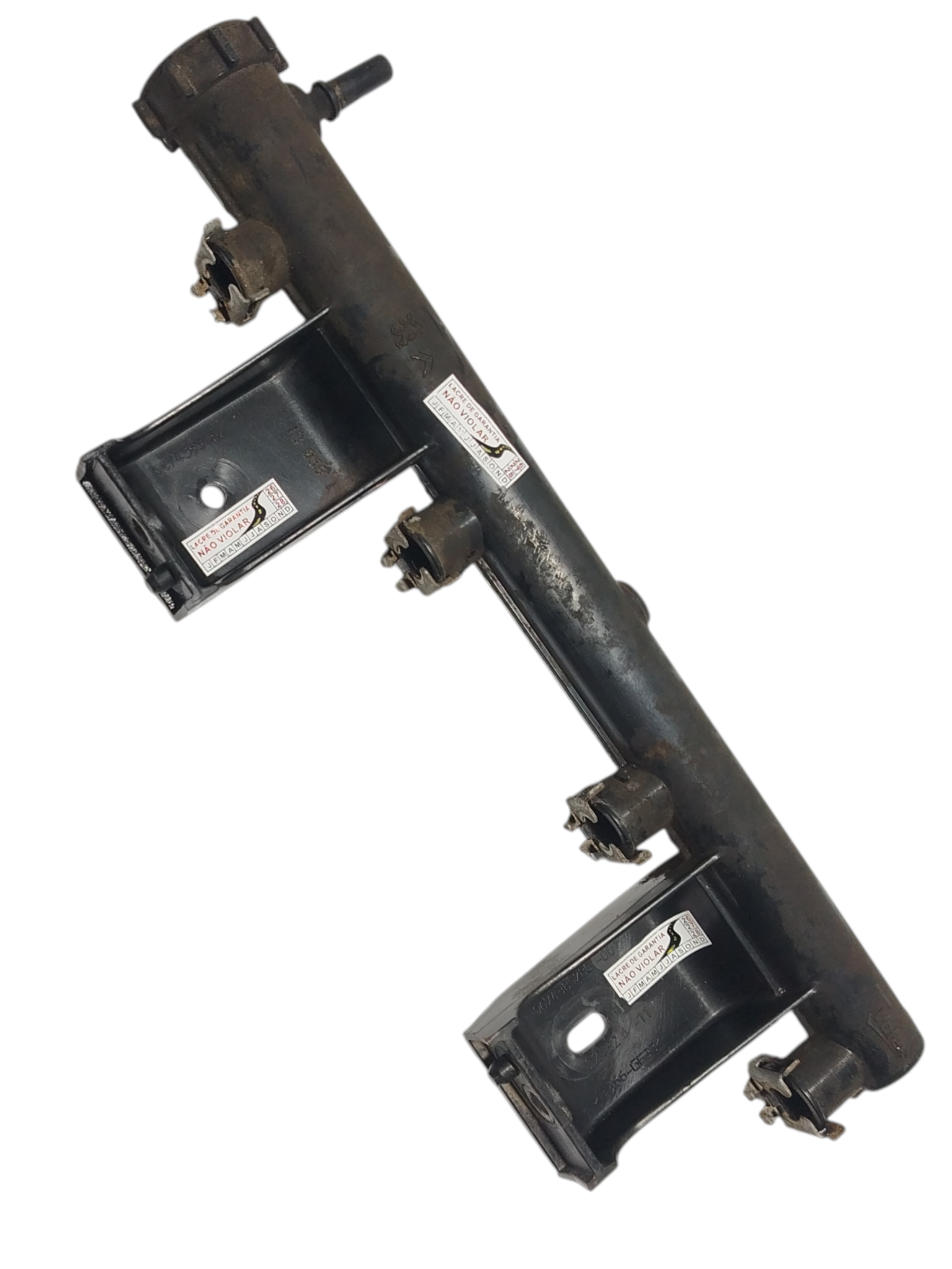 Flauta bico injetor Peugeot 208 2014 9674385480