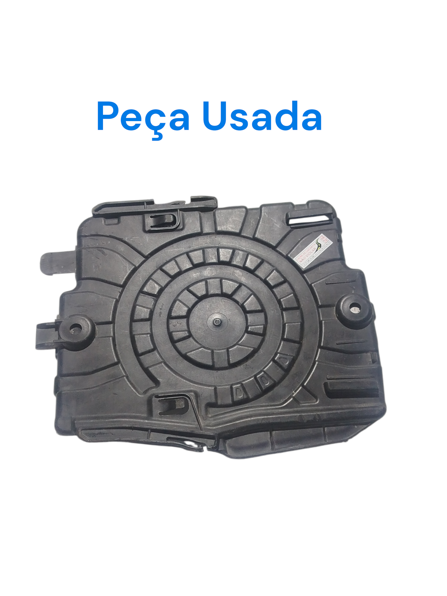 Suporte módulo injeção elet Peugeot 208 1.5 2014 9801446590