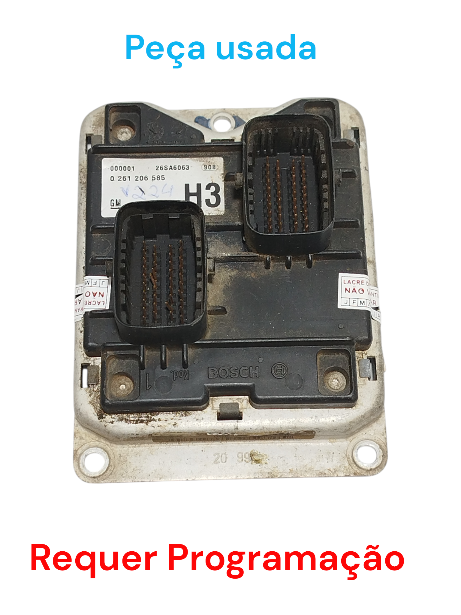 Módulo Injeção ECU GM Astra 1.8 8v 98 a 2005 93335824