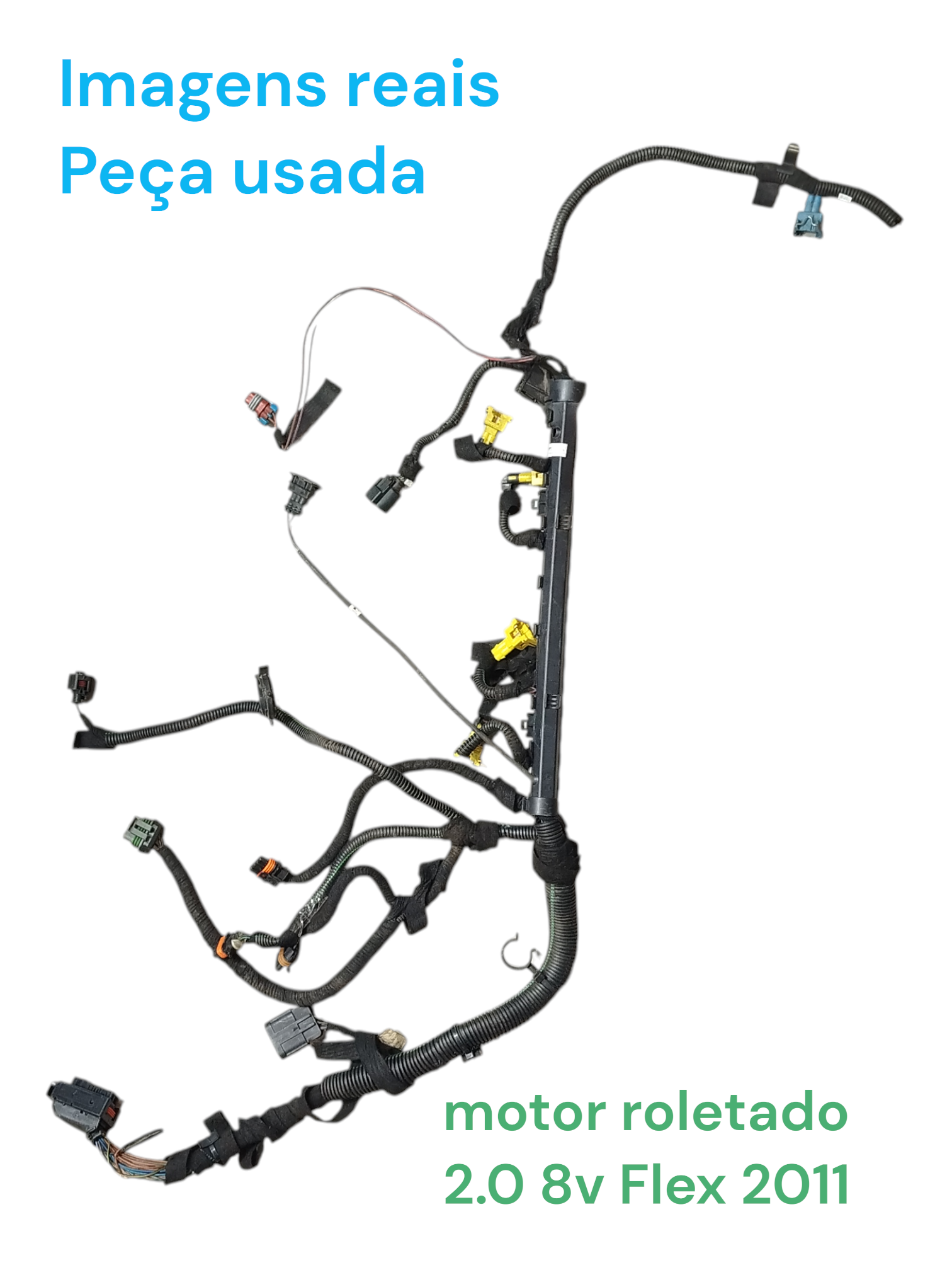 Chicote Bicos Injeção GM ASTRA 2.0 8v Flex 2011 94701436