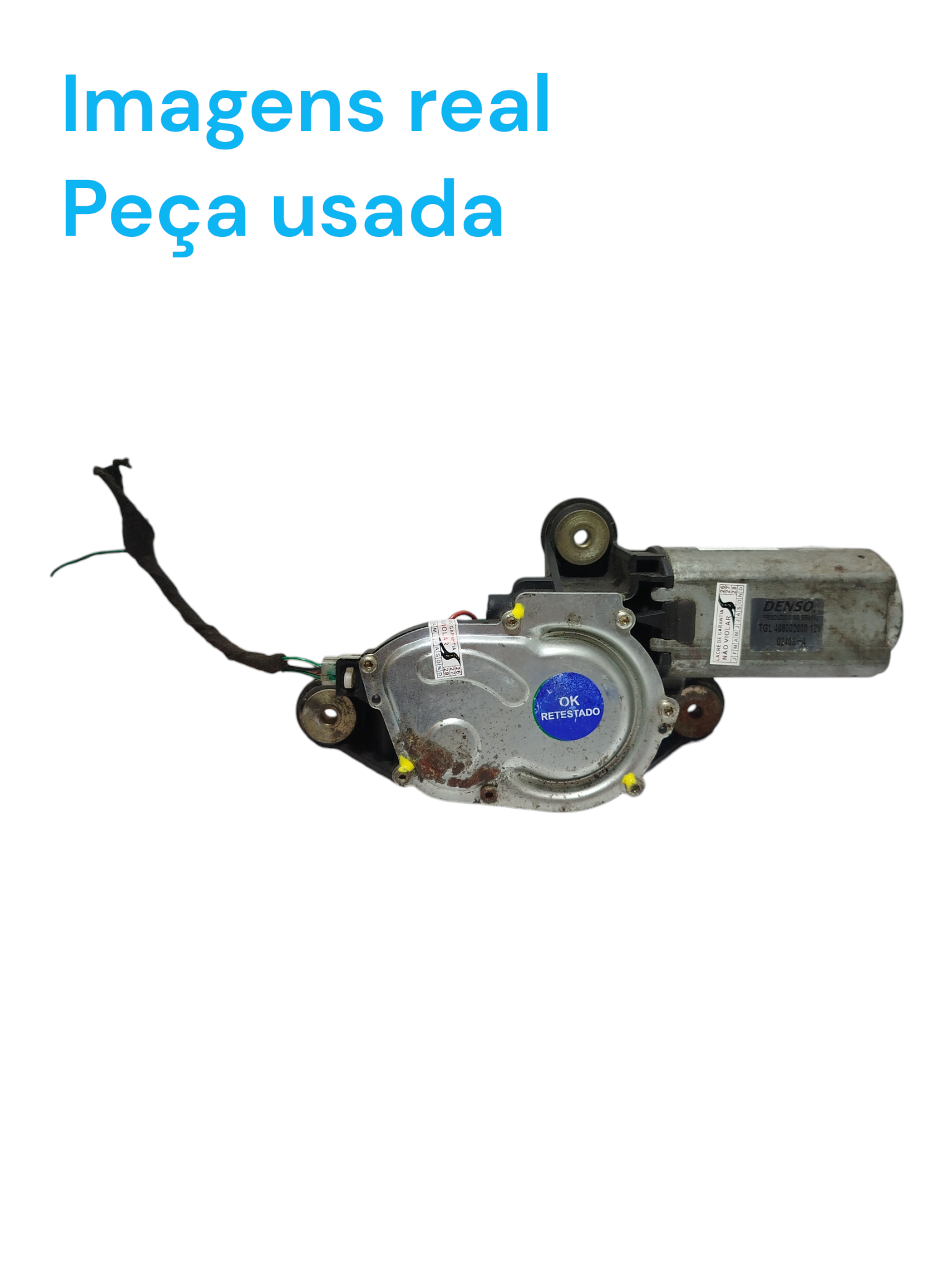 Motor Limpador Vidro Traseiro Fiat Palio 2003 468002000