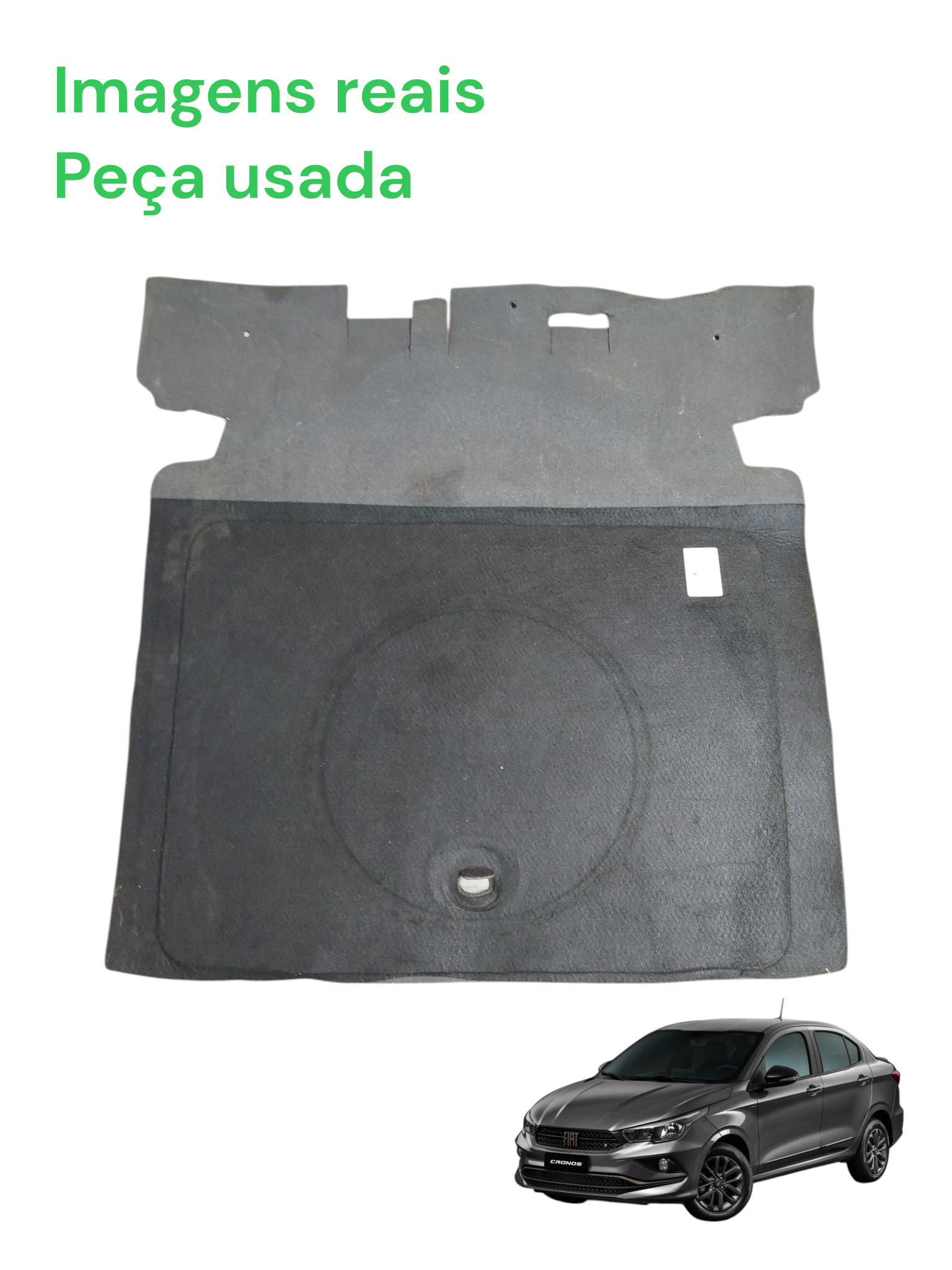 Tampão Forro Carpete Estepe Fiat Cronos 2022 1002607010