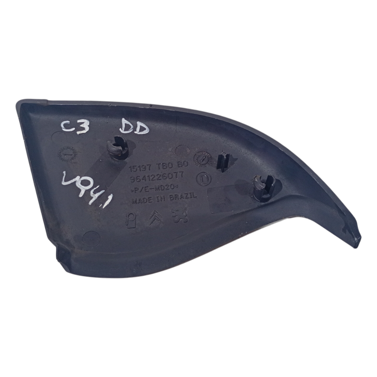 Acabamento Porta Dianteiro Direito Citroen C3 2004 A 2011 3