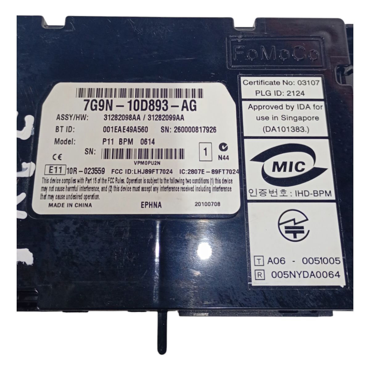 Modulo Bluetooth Land Rover Freelander 2 2007 A 2012 4