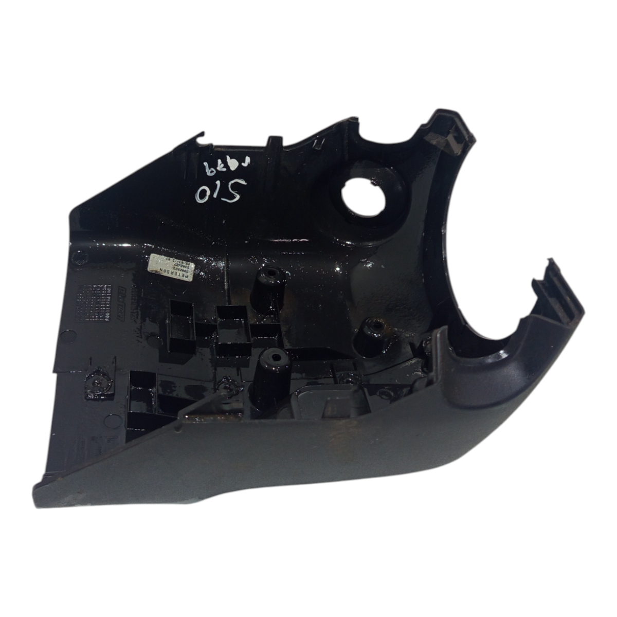 acabamento moldura coluna direçao gm s10 2013 a 2017 3