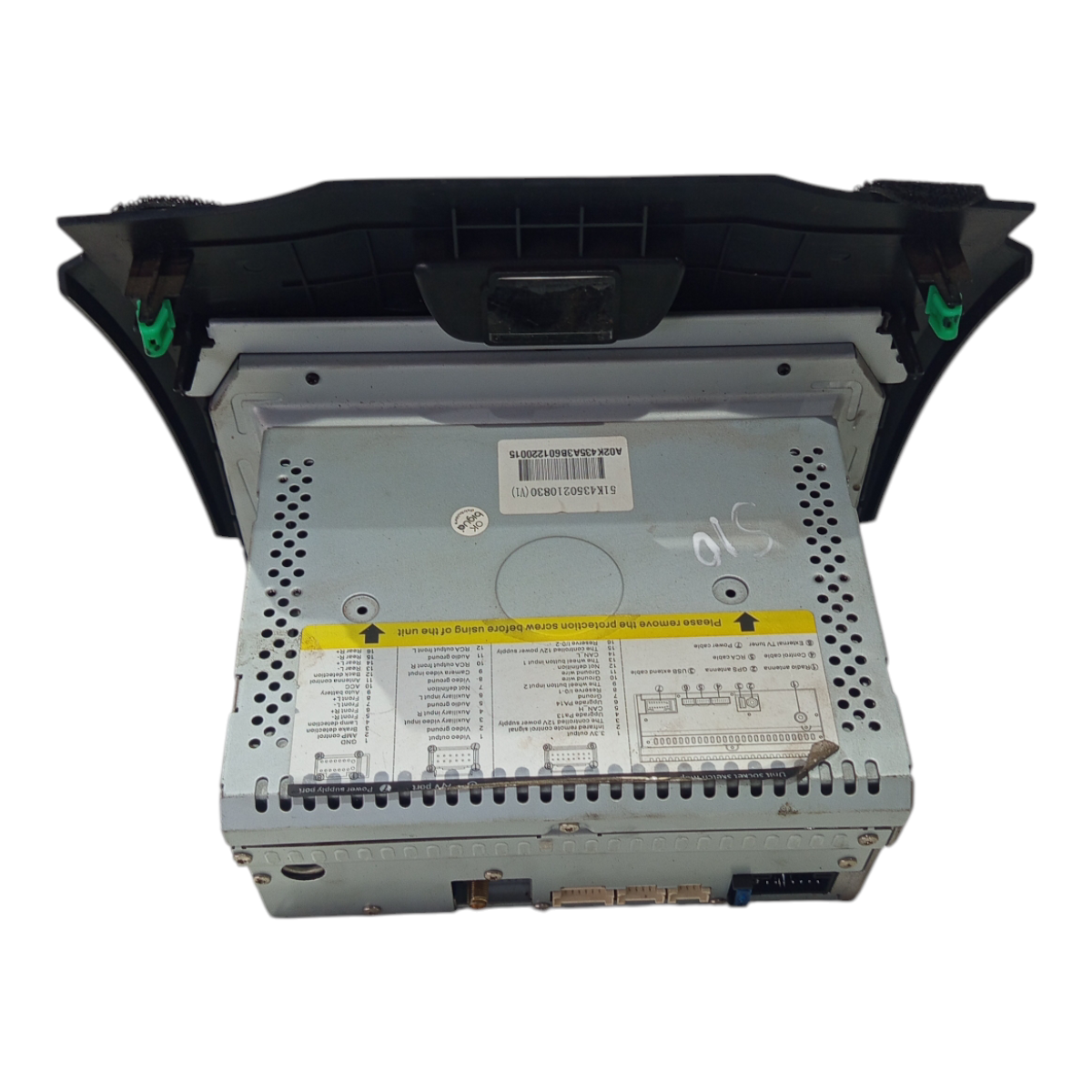 painel multimedia gm CHEVROLET S10 2013 a 2016 6