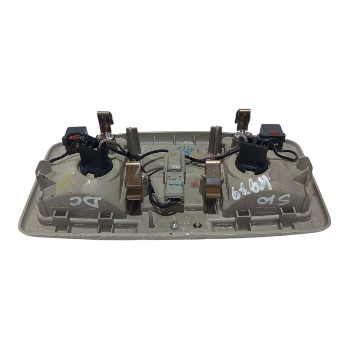 luz teto cortesia gm CHEVROLET S10 2013 2014 a 2016 3