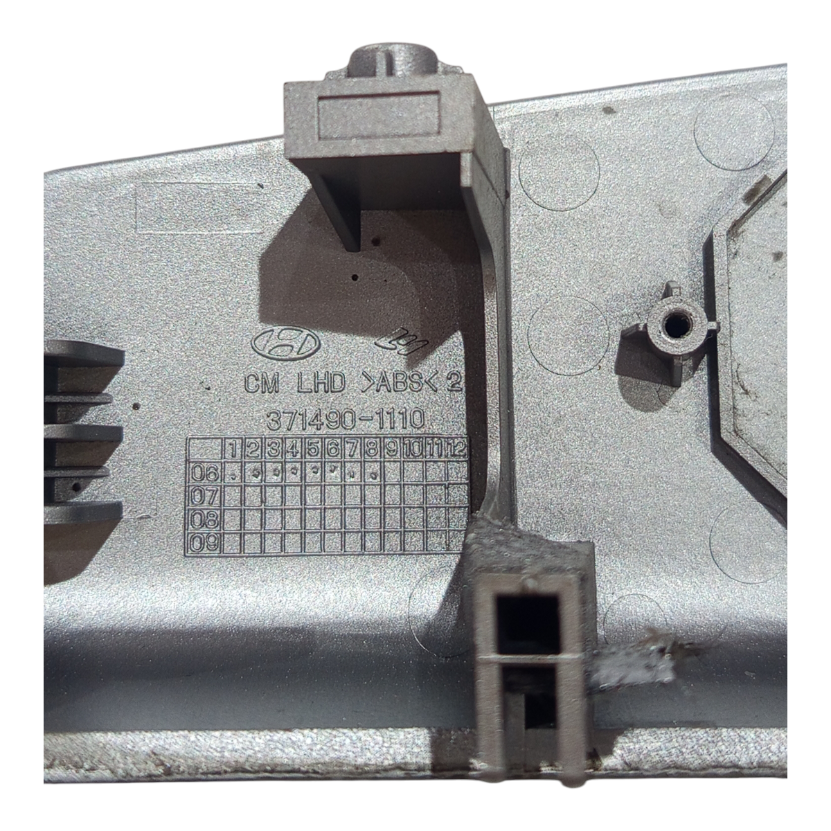 Moldura Botão Vidro Diant Direito Hyundai Santa Fé 2006a2010 5