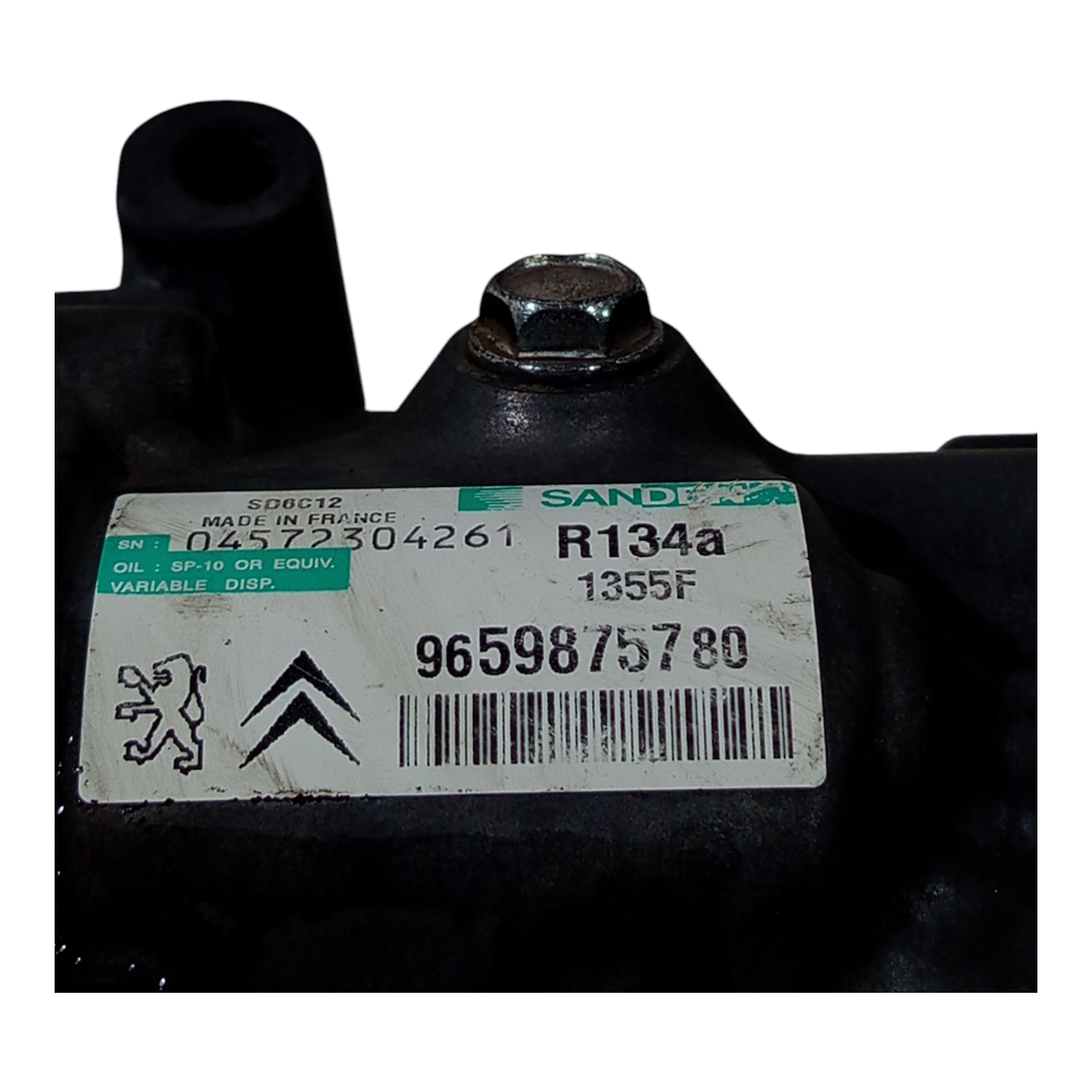 compressor CITROEN C4 G PICASSO 2.0 16v 2009 a 2015 5