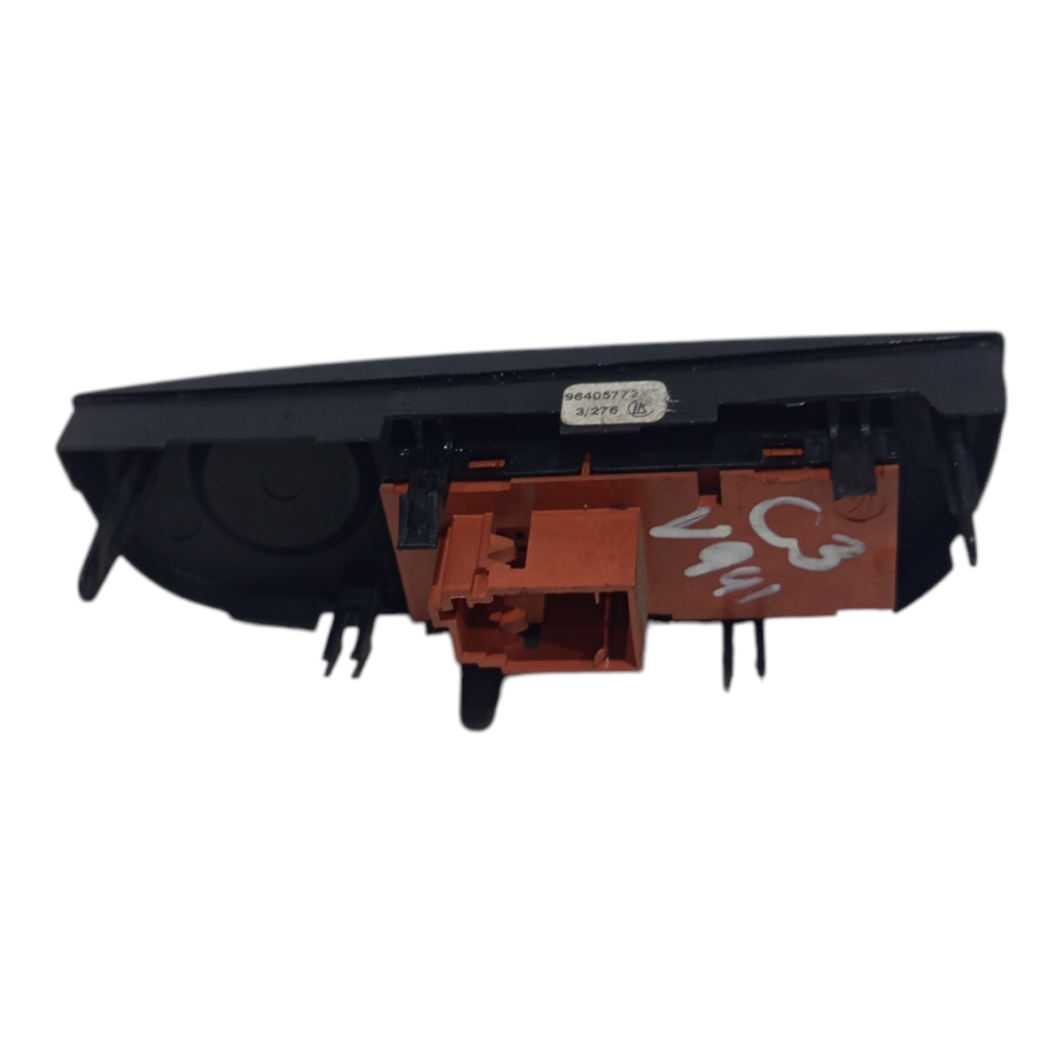 Moldura Botão Falso  Citroen C3 Exclusive  2004 2005 A 2011 2