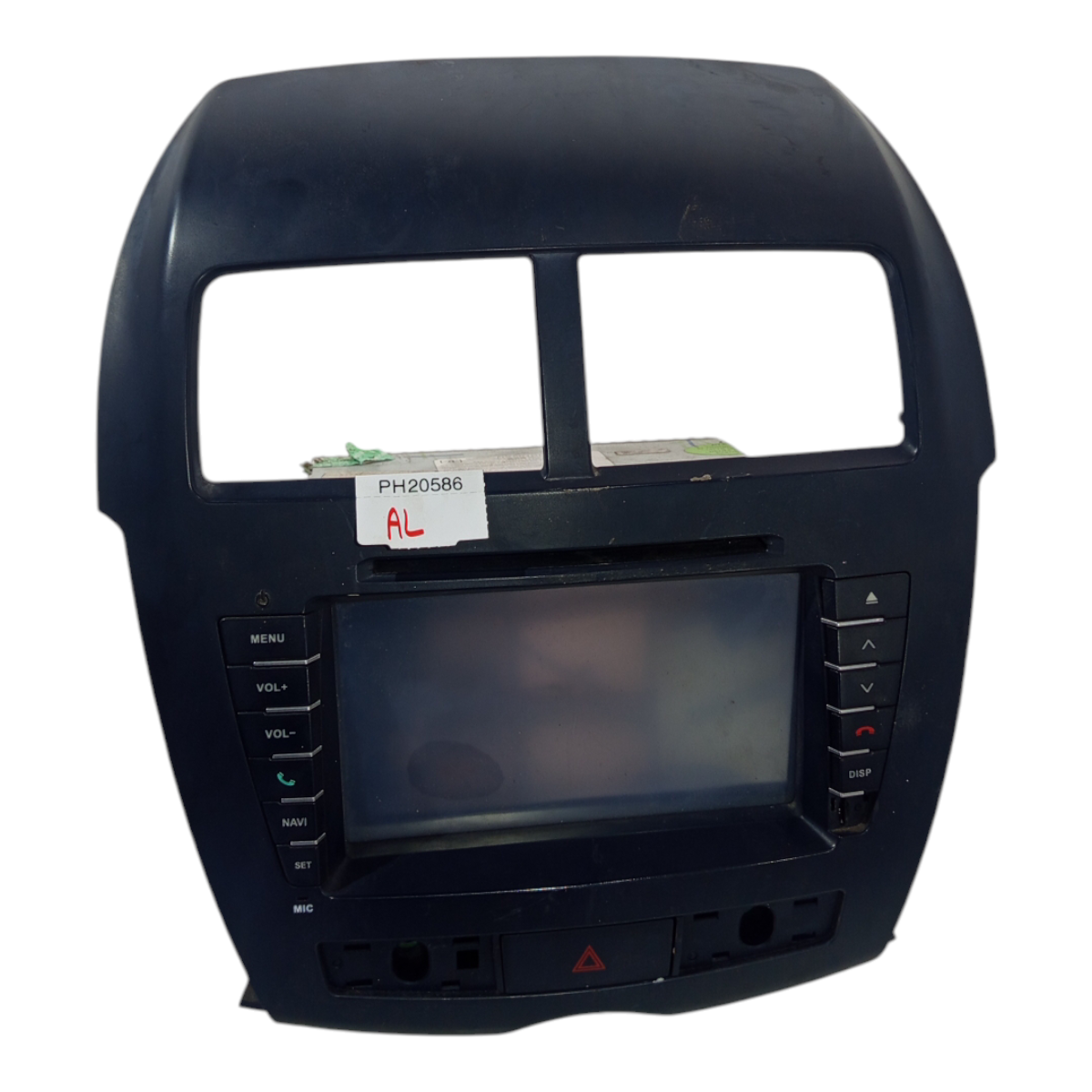 Central Multimidia Painel Mitsubishi Asx 2010 A 2016 8
