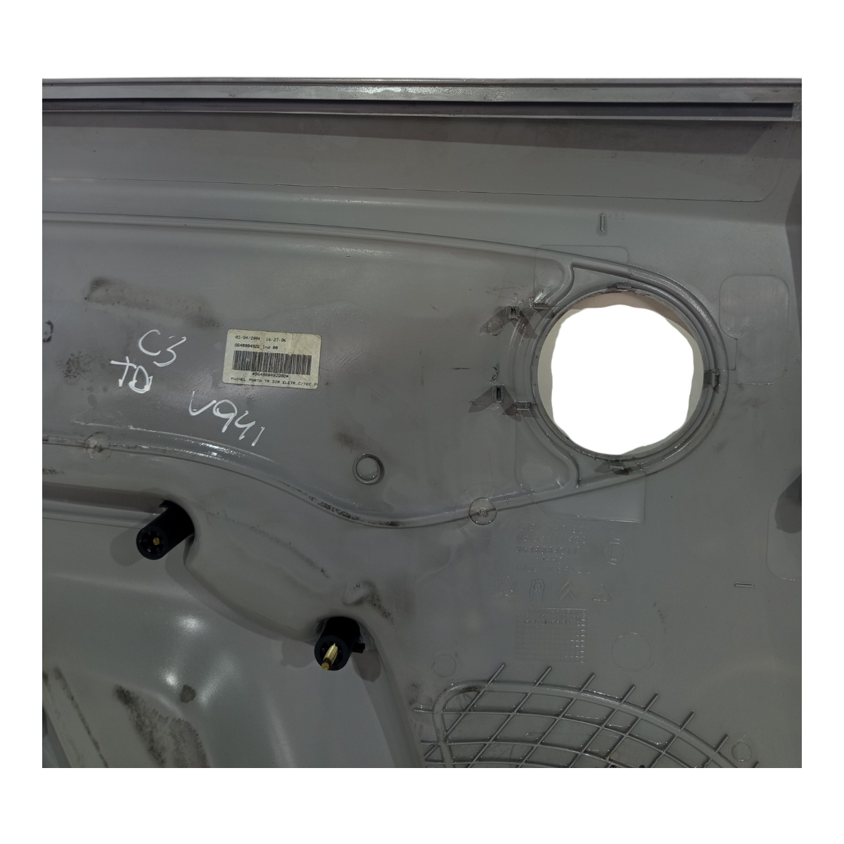 Forro Porta Tráseira Direita Citroen C3 2004 2005 A 2011 6