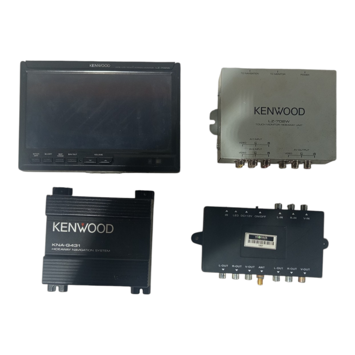 kit completo som multimedia kenwood original