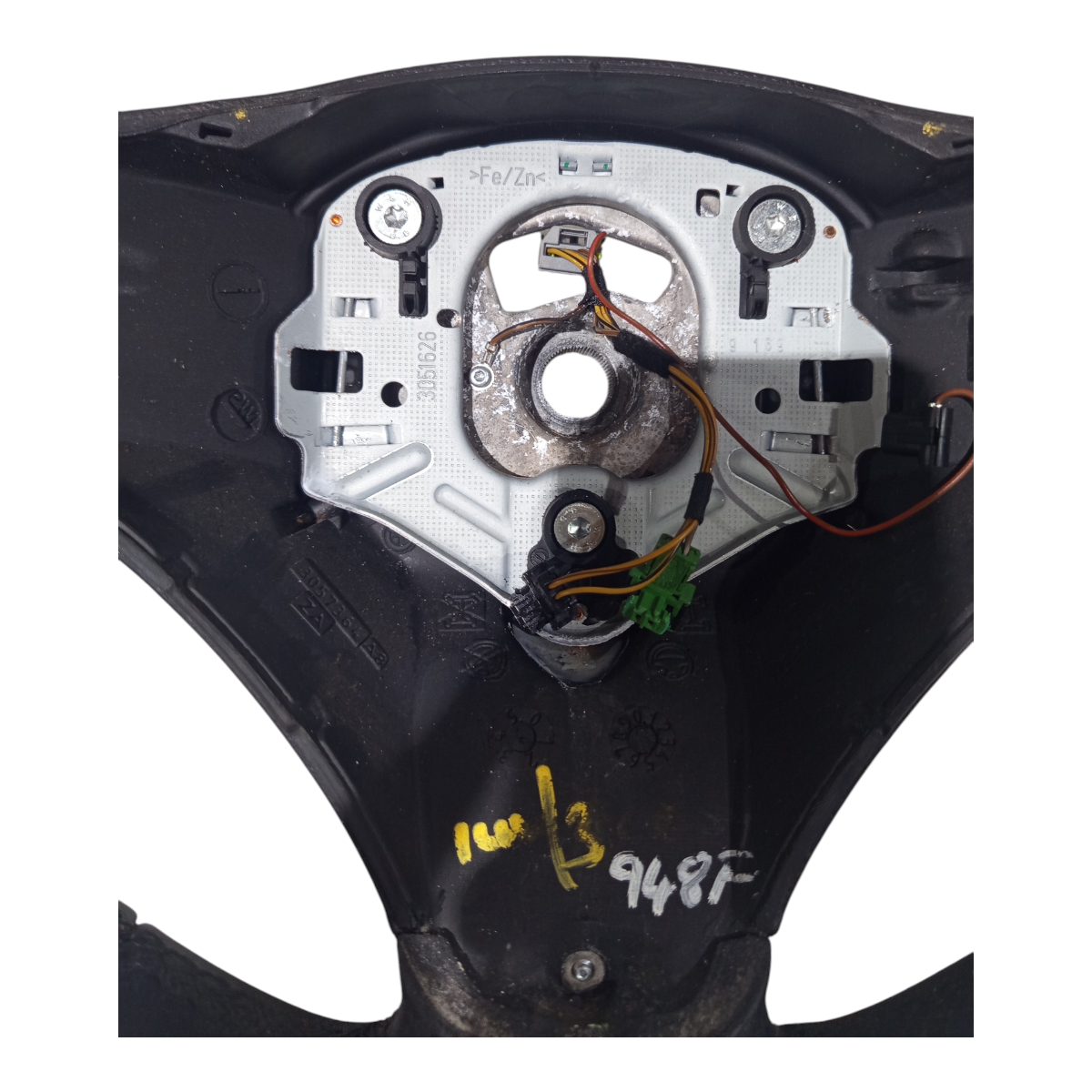 Volante Direçao Bmw 325i 2006 A 2011 Preto 3