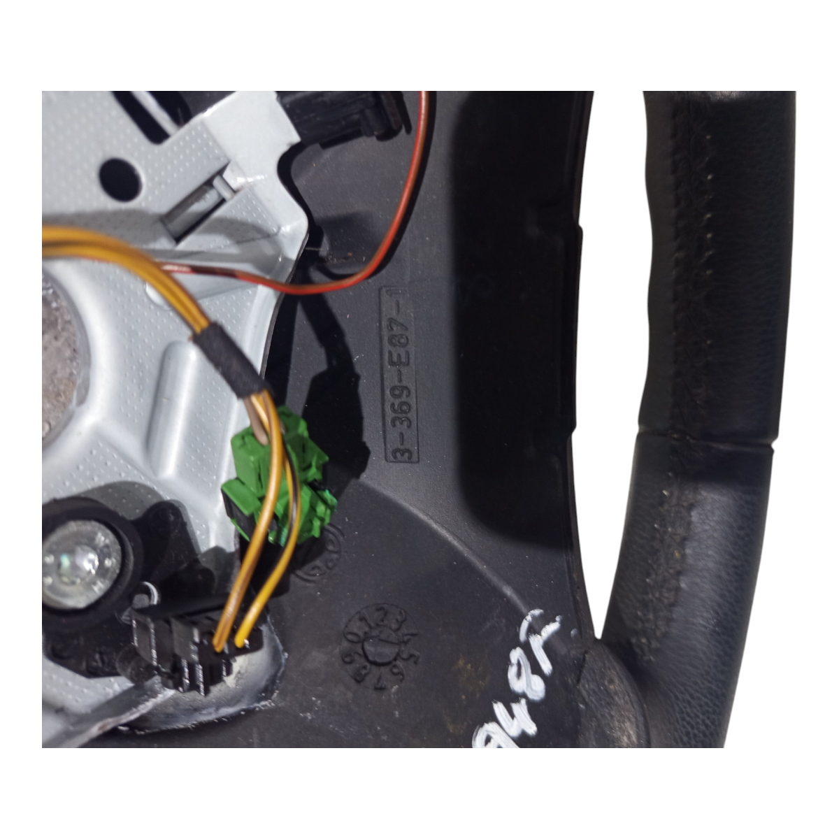 Volante Direçao Bmw 325i 2006 A 2011 Preto 5