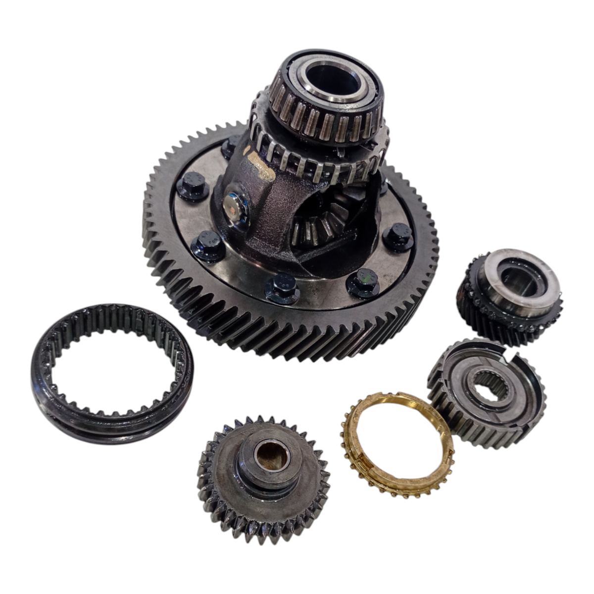 Kit Caixa Satélite Com Engrenagem Ford Ka Endura 1