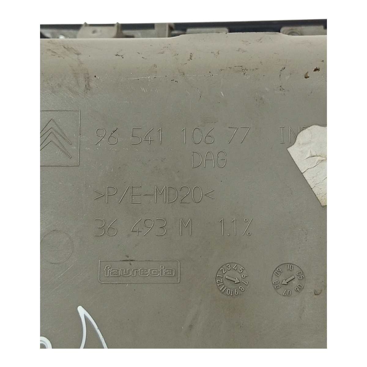 Porta Luvas Geladeira Citroën C4 Picasso 2.0 2008 A 2014 6