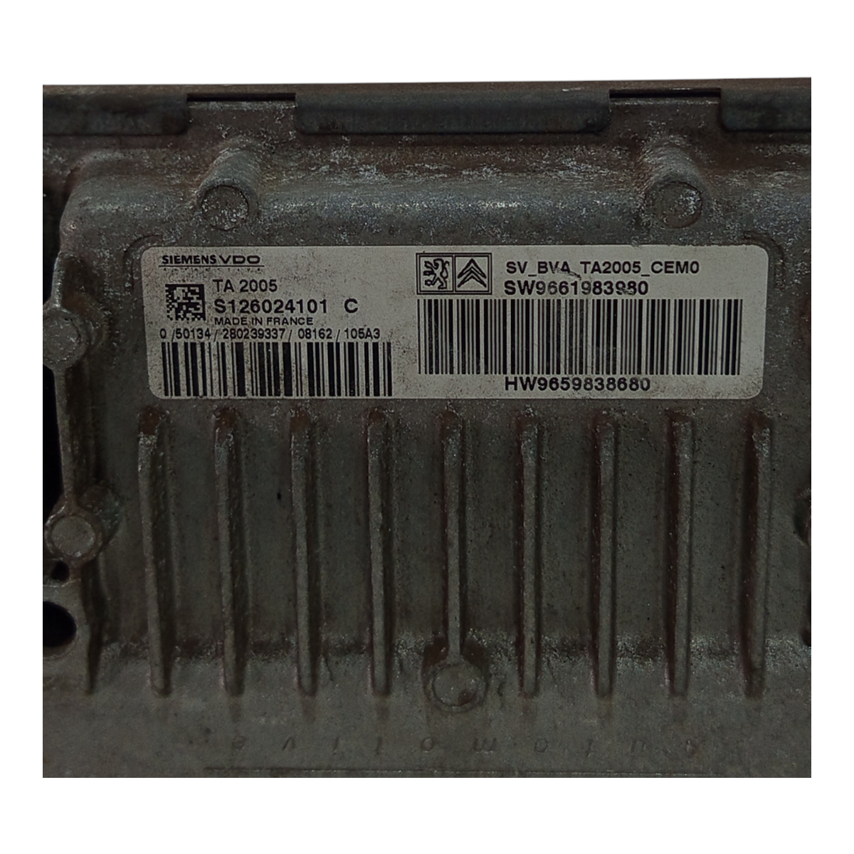 Módulo Cambio Citroen C4 Peugeot 307 2.0 16v 2007 A 2013 7
