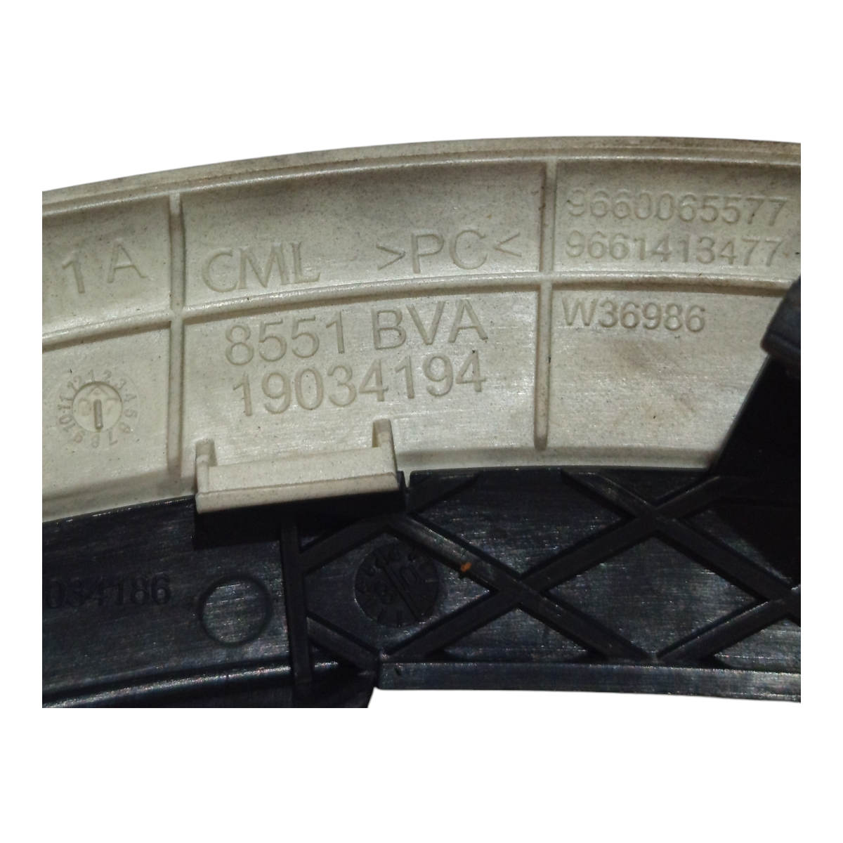 Acabamento Alavanca Marcha Citroen C4 Picasso 2007 A 2014 7