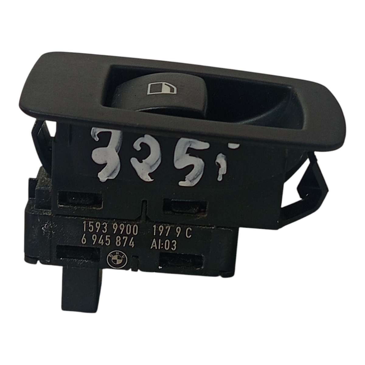 Botão Comando Vidro Elétrico Trase Esqu Bmw 325i 2006 A 2012 3