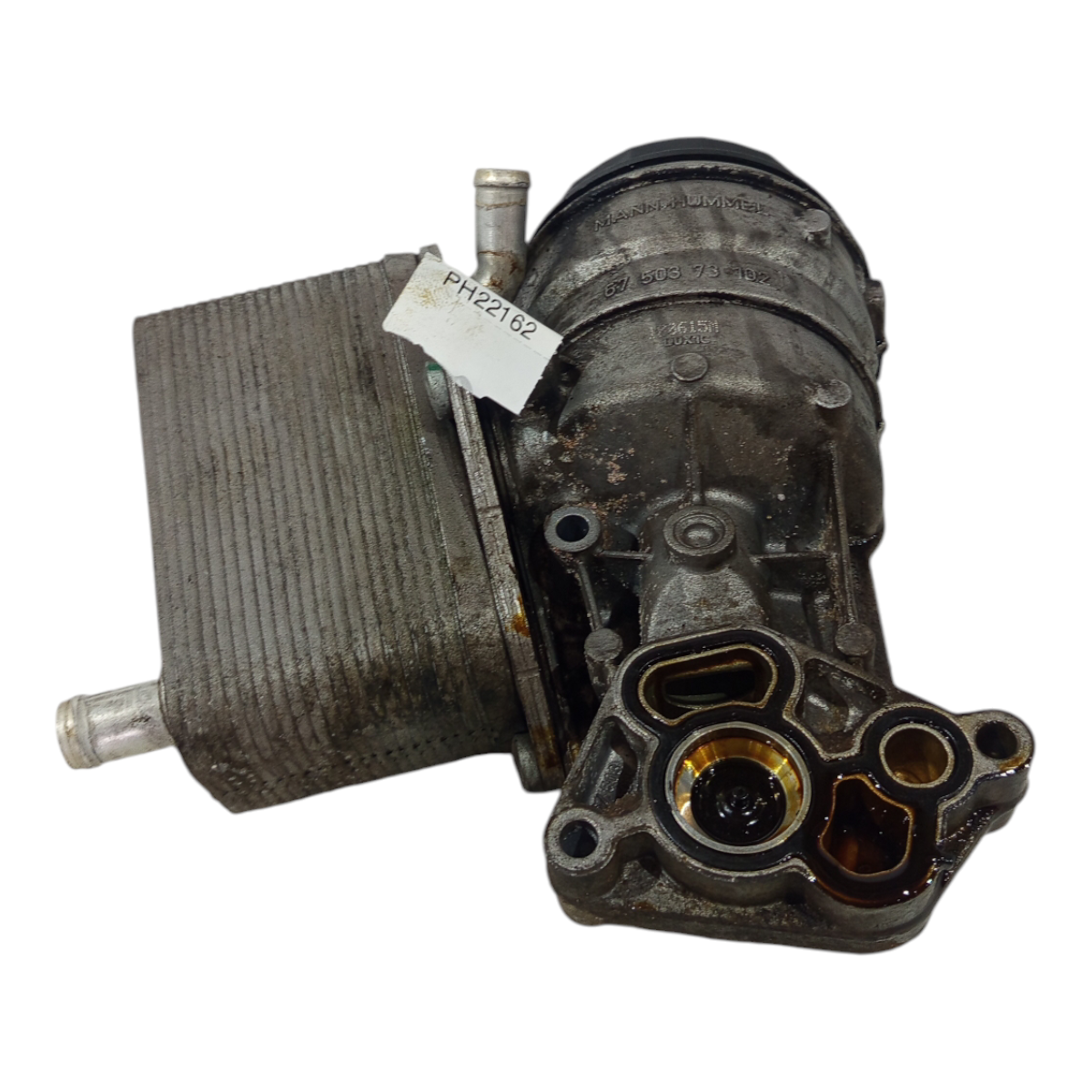 suporte filtro óleo land rover 3.2 24V 2007 a 2012 9