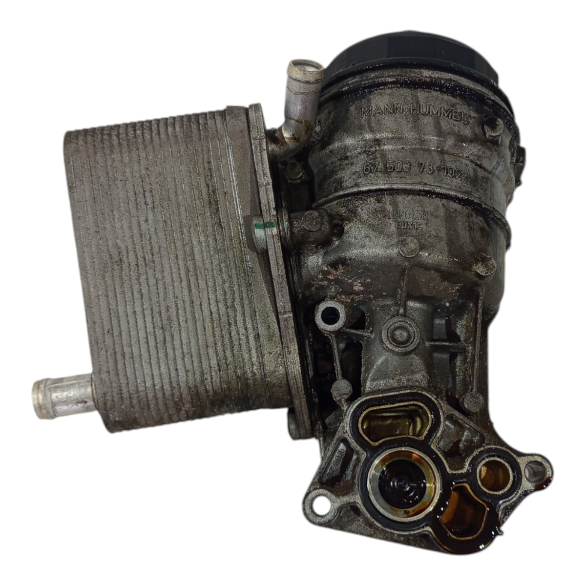 suporte filtro óleo land rover 3.2 24V 2007 a 2012 7