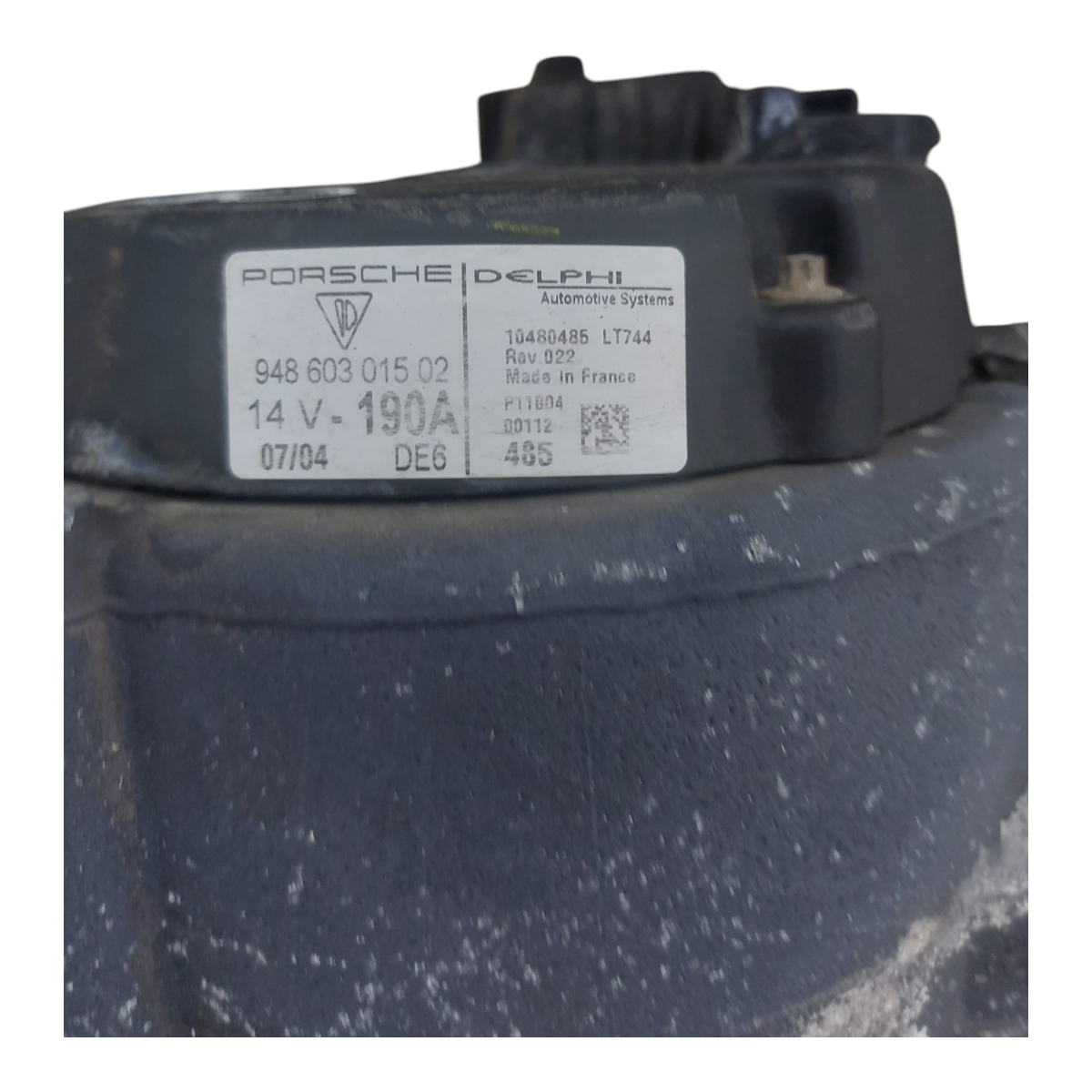 Alternador Porsche Cayenne 4.5t V8 2003 A 2006 190A Delphi 4