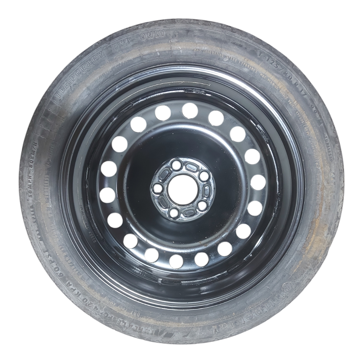 Roda Ferro Estepe Fino Aro 17 Volvo Xc60 T5 2013/2017 C/Pneu 2