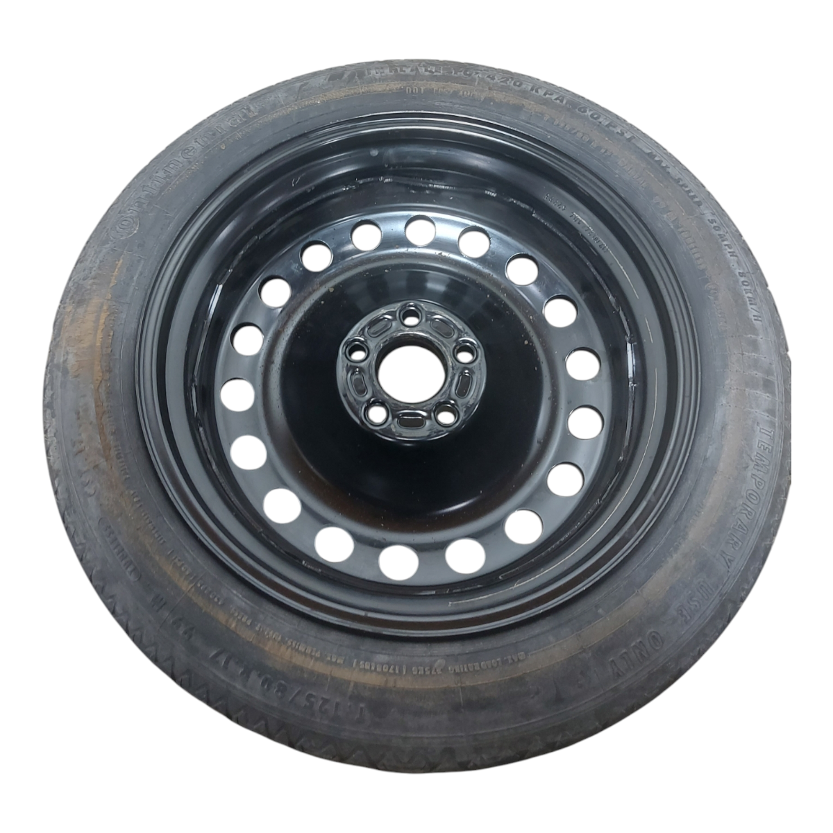 Roda Ferro Estepe Fino Aro 17 Volvo Xc60 T5 2013/2017 C/Pneu 5