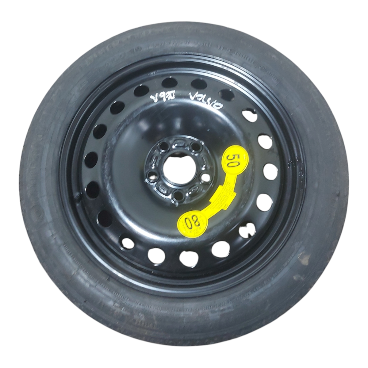 Roda Ferro Estepe Fino Aro 17 Volvo Xc60 T5 2013/2017 C/Pneu 3