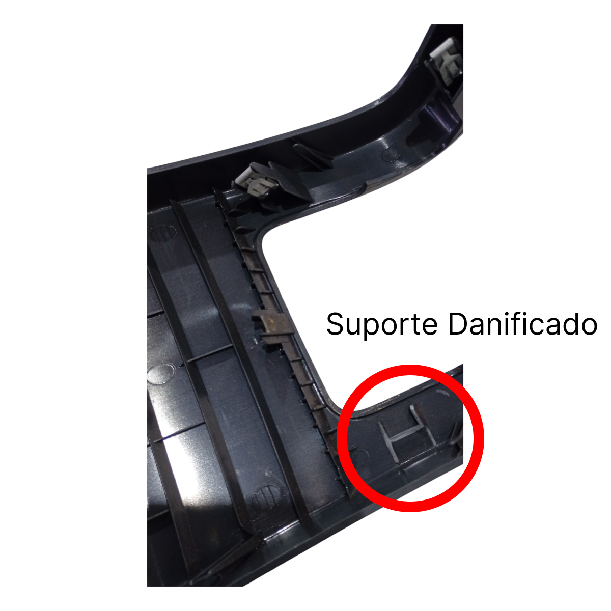 Moldura Apoio Braço Console Volvo Xc60 2013/2017 C/avaria 1