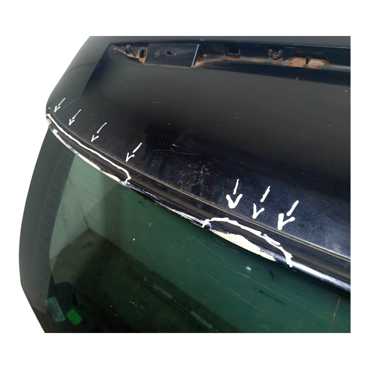 Tampa Traseira Porta Malas Volvo XC60 2013 a 2017 C/avaria 3