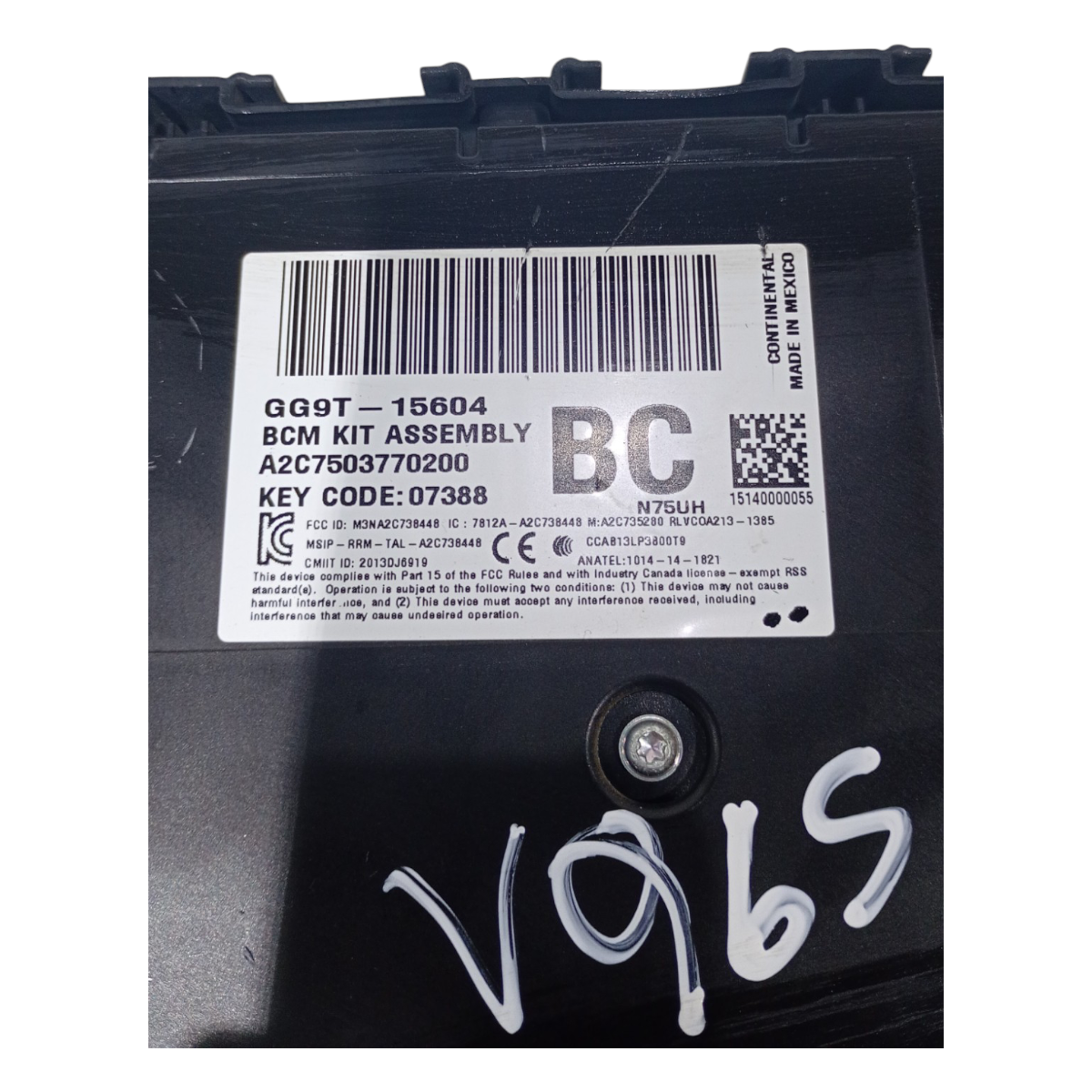 Modulo Bcm Ford Fusion Titanium 2.0 16v Awd 2013 2014 A 2016 5