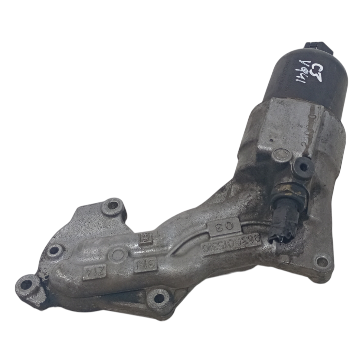 Suporte Filtro Oleo  Citroen C3 Exclusive  2004 2005 A 2011 2