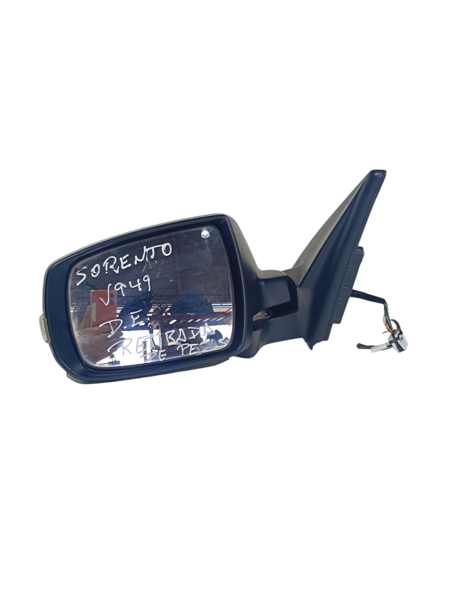 Retrovisor Esquerdo Kia Sorento 2011/2015 C/Pisca Avariada