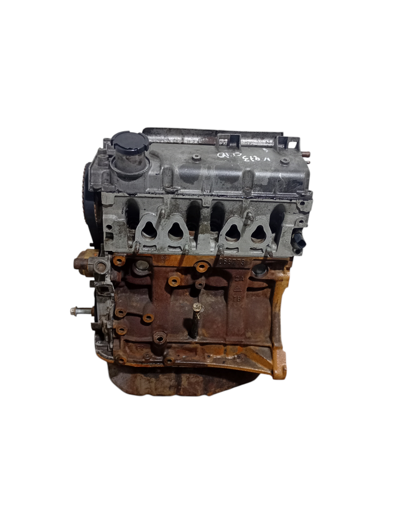 Motor Parcial Renault Clio 1.0 8v 59cv D7d760 1990/2000 Gas