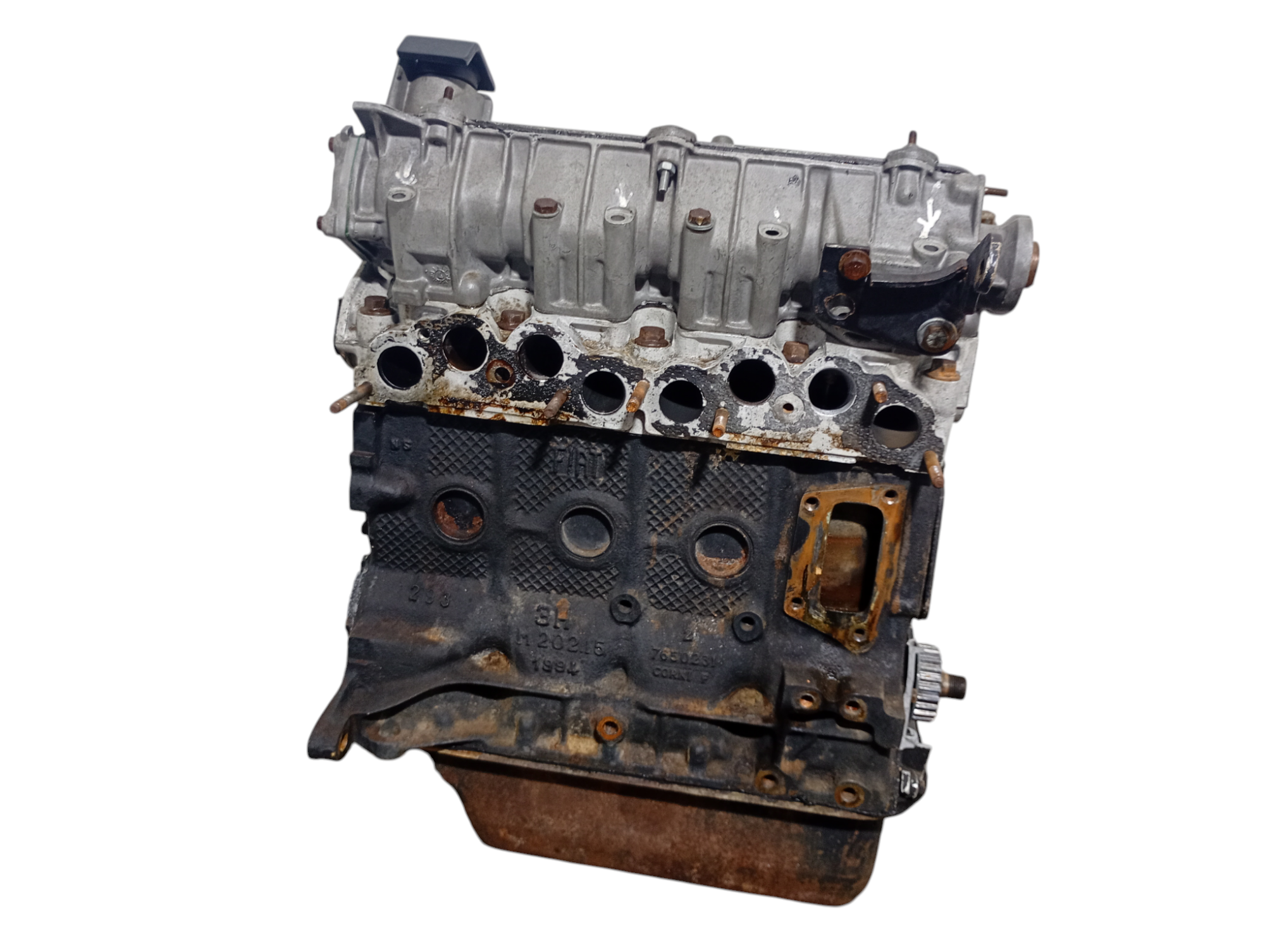 Motor Parcial Fiat Palio Siena 1.6 8v 97/2002 C/Nota/baixa