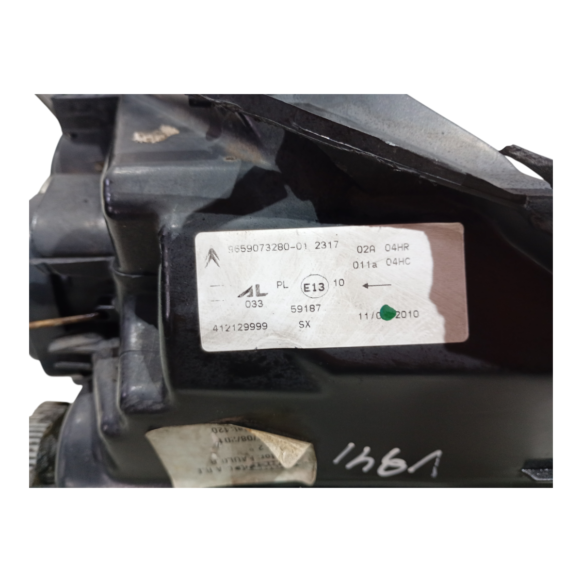 Lanterna Dianteiro Esquerdo  Citroen C3 2004 A 2011 Esquerdo/motorista 7