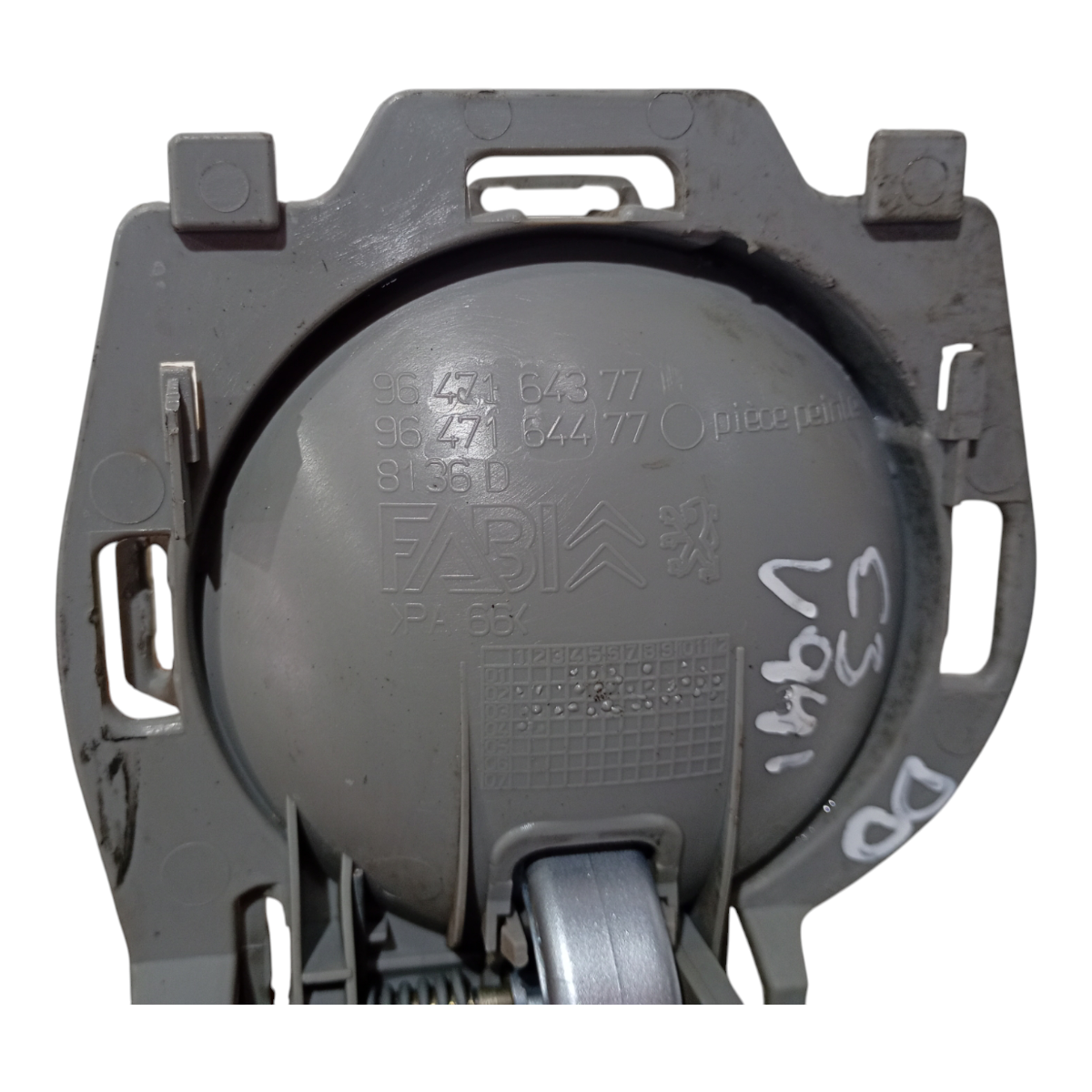 Maçaneta Interna Dianteira Direita Citroen C3 2003 A 2005 4