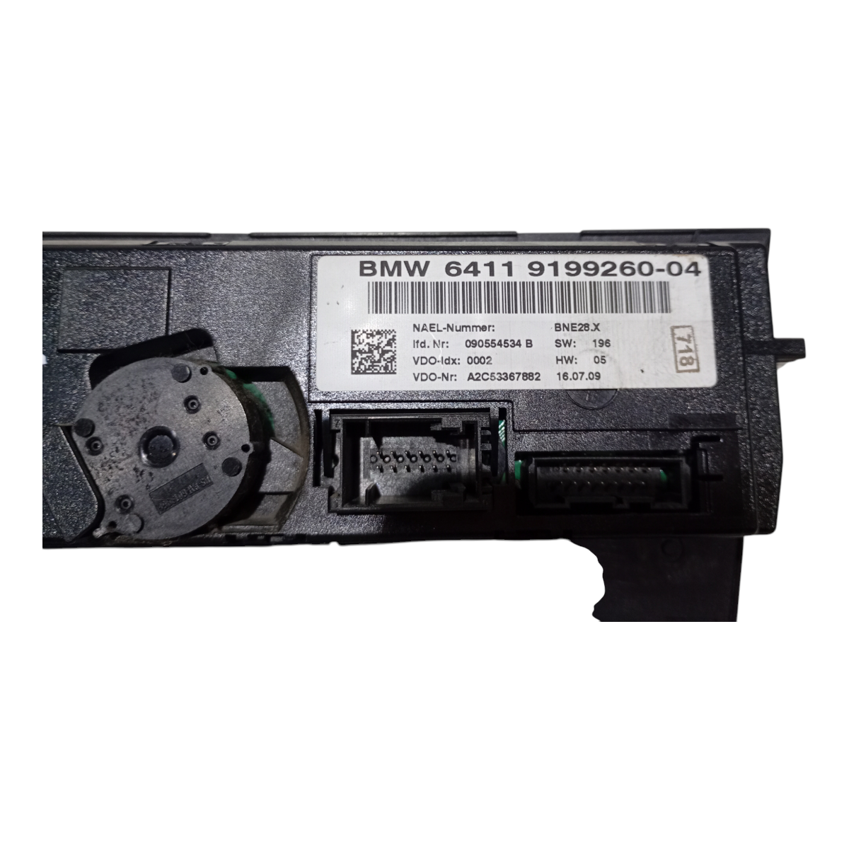 Comando Ar Condicionado Bmw 325i 2007 2008 2009 A 2011 7