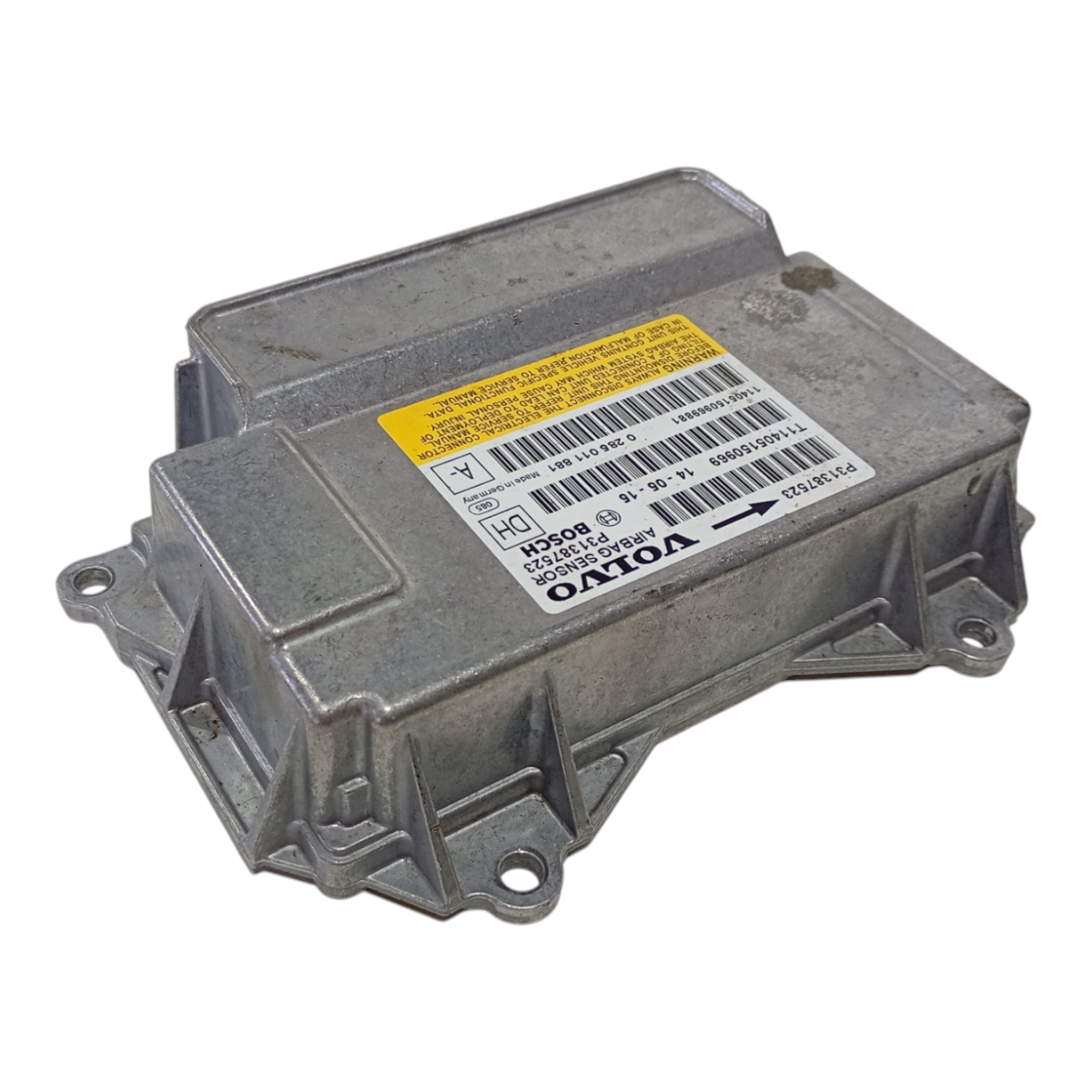 Módulo Airbag Volvo Xc60 T5 2013/2017 P31387523 N acionado