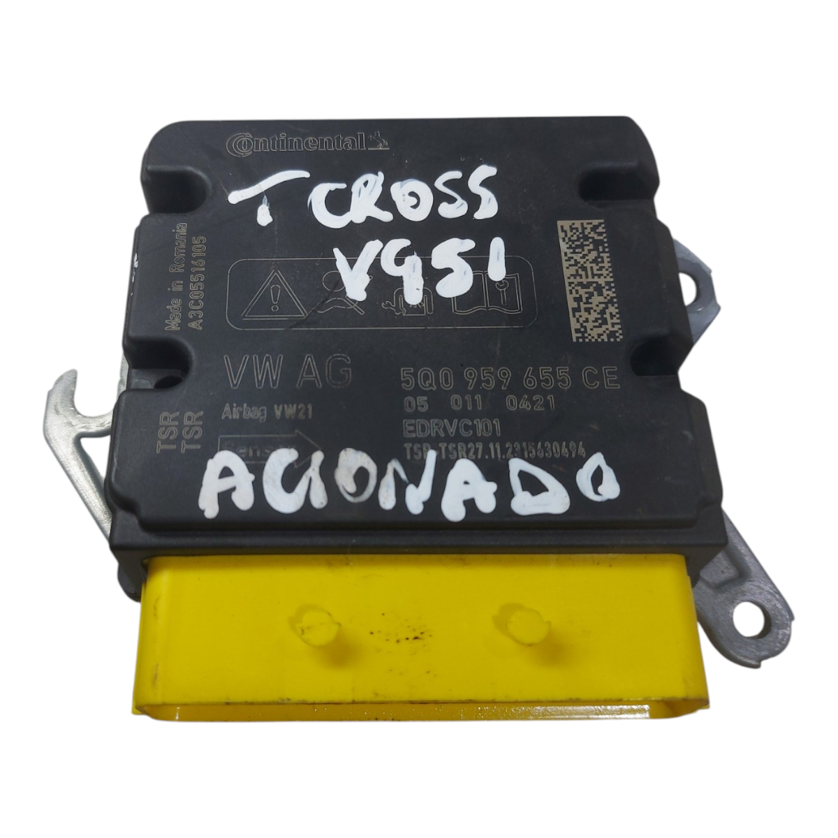 Modulo Airbag Vw Tcross Tsi 1.0 2021 A 2025