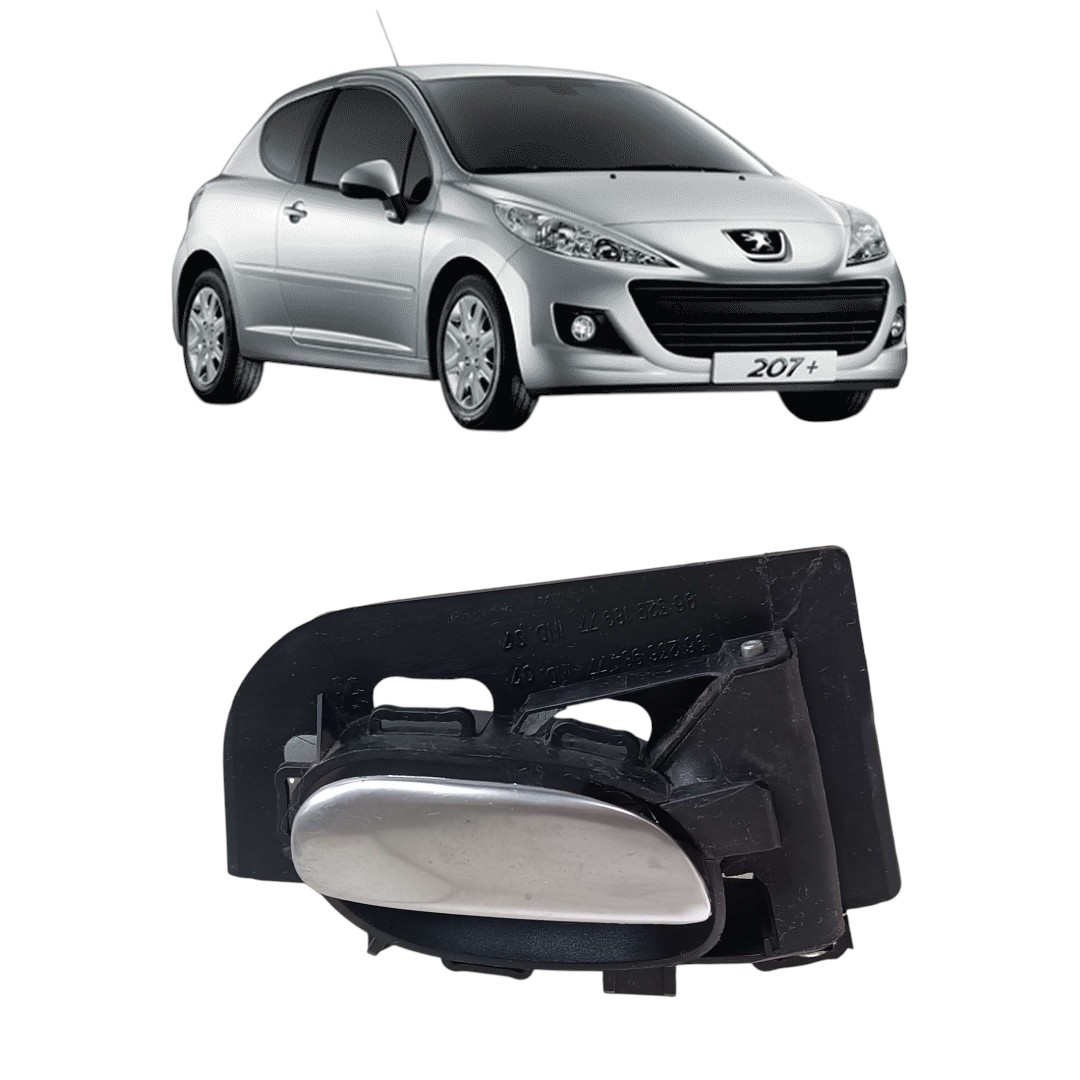 Maçaneta Interna Dianteira Esquerda Peugeot 207 2006 2014