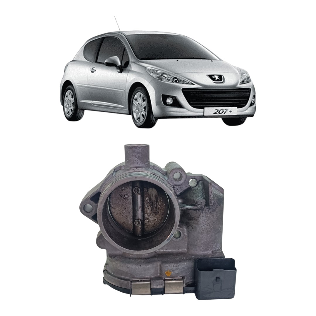 Corpo Borboleta TBI Peugeot 207 2004 2010
