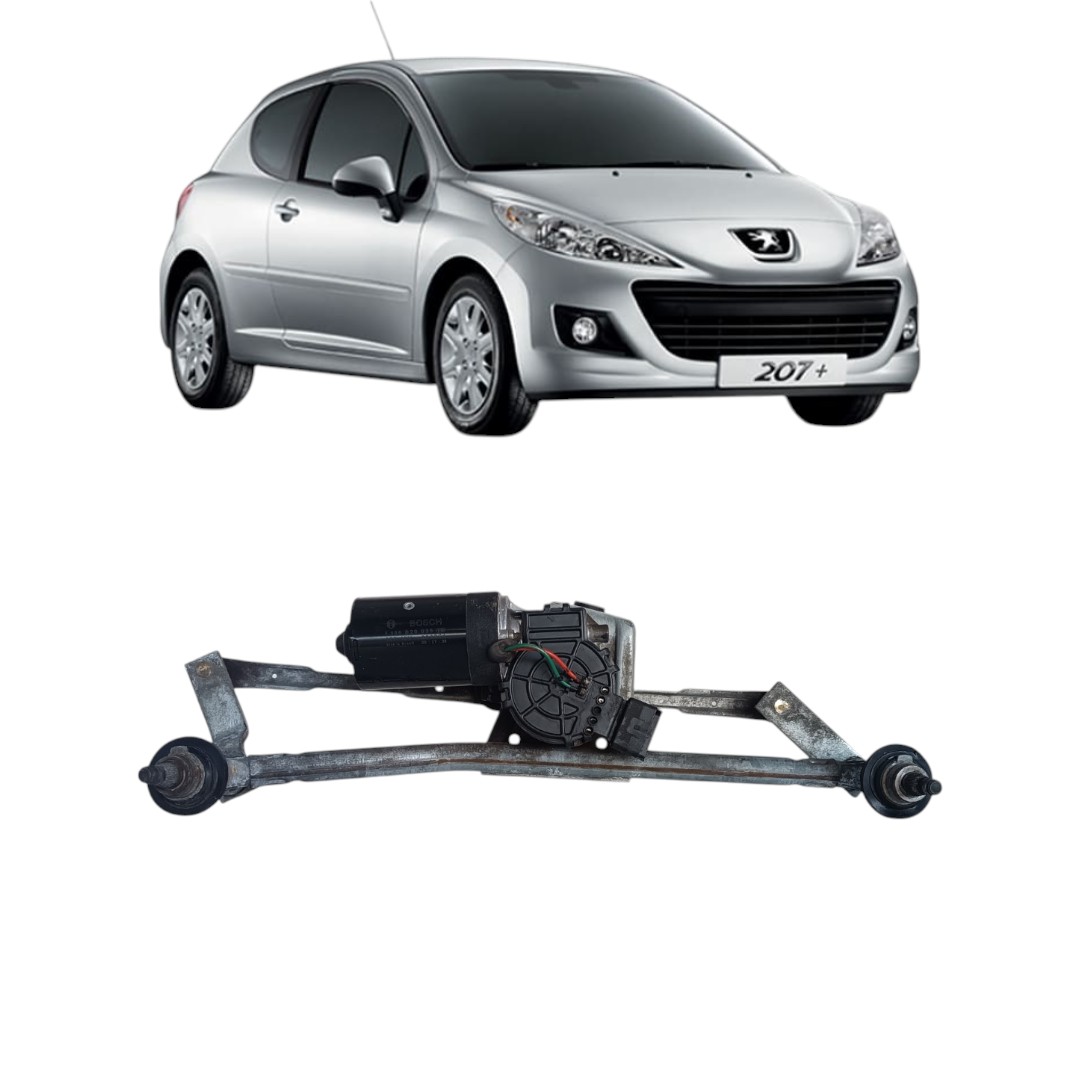 Máquina Limpadora Dianteira Peugeot 207 2004 2013