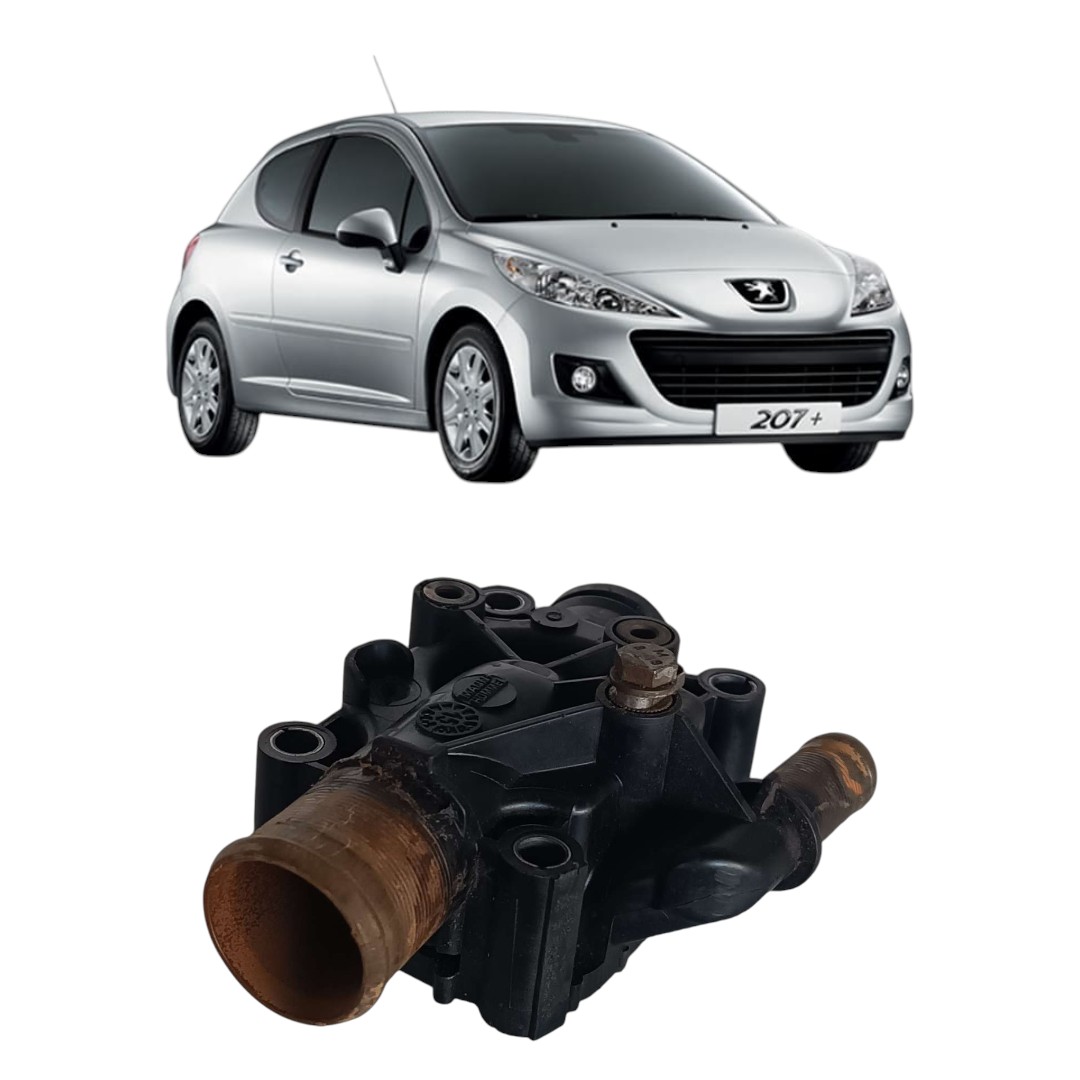 Carcaça Válvula Termostática C/detalhe Peugeot 207 2001 2016