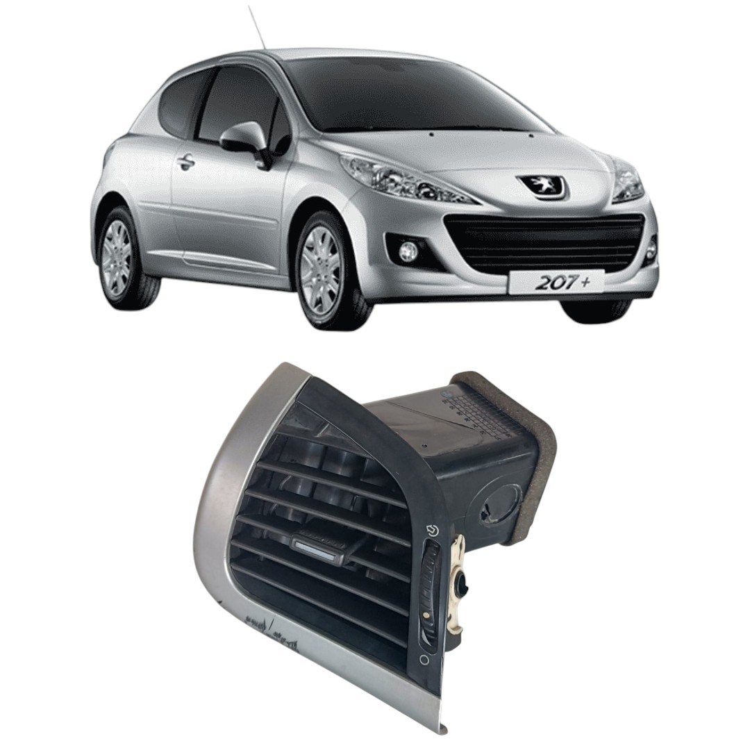 Difusor Ar Esquerdo Peugeot 207 2009 2012