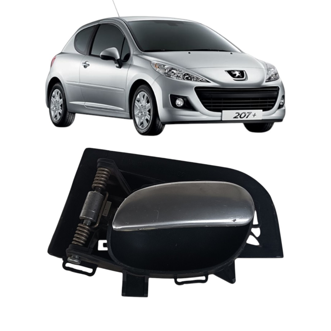 Maçaneta Interna Direito Peugeot 207 2004 2010 Dianteira/traseira